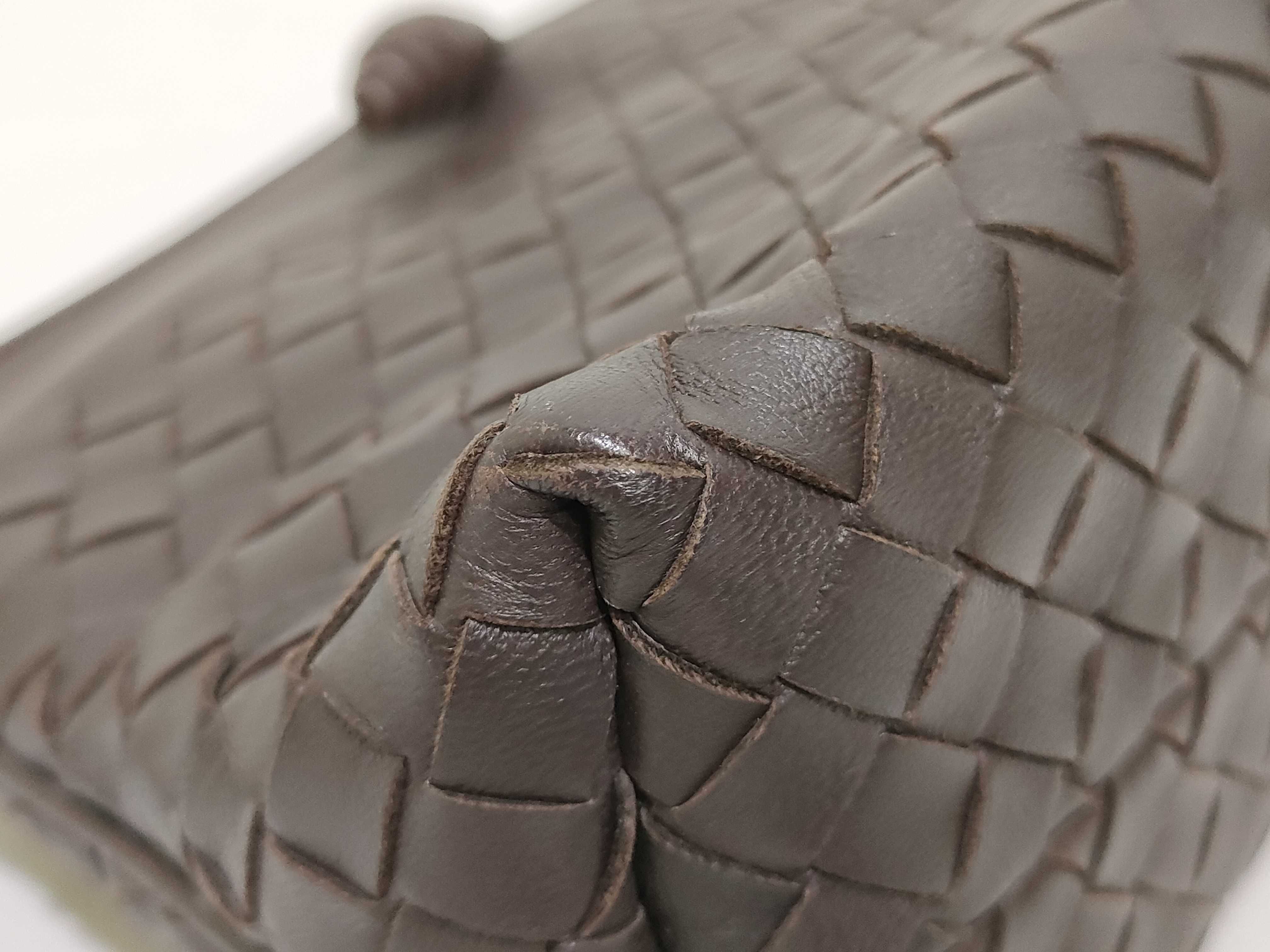 Intrecciato HK - Brown Shoulder Bag — view 6