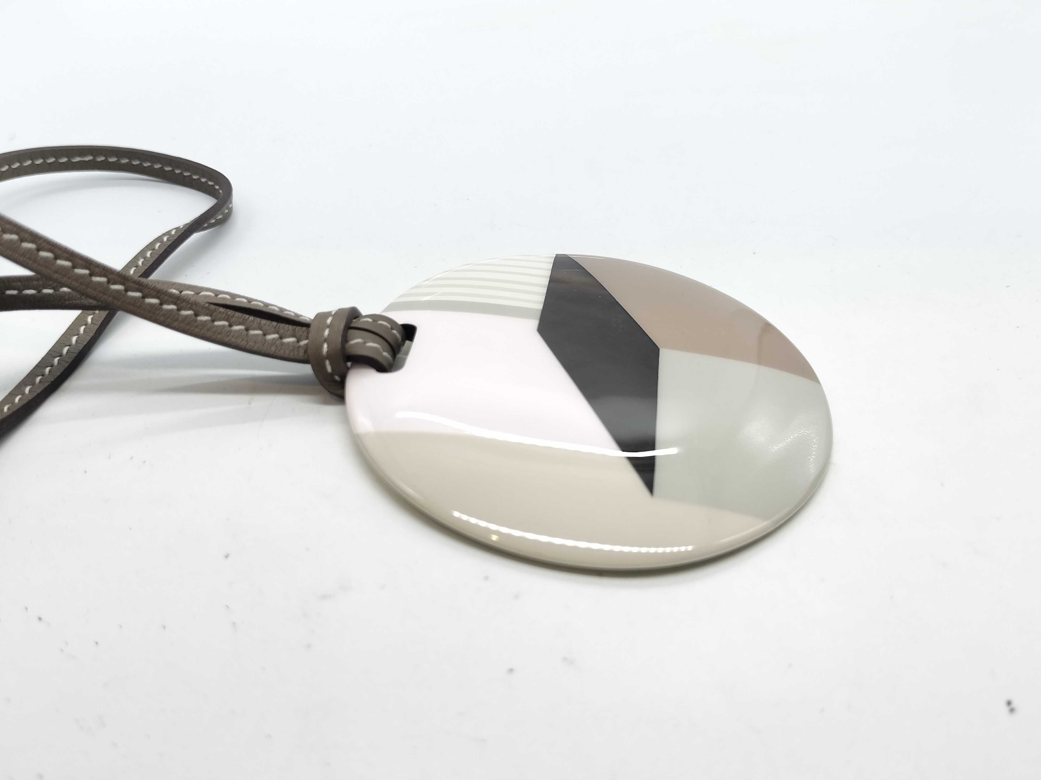 Buffalo Horn Nacre Necklace — view 3