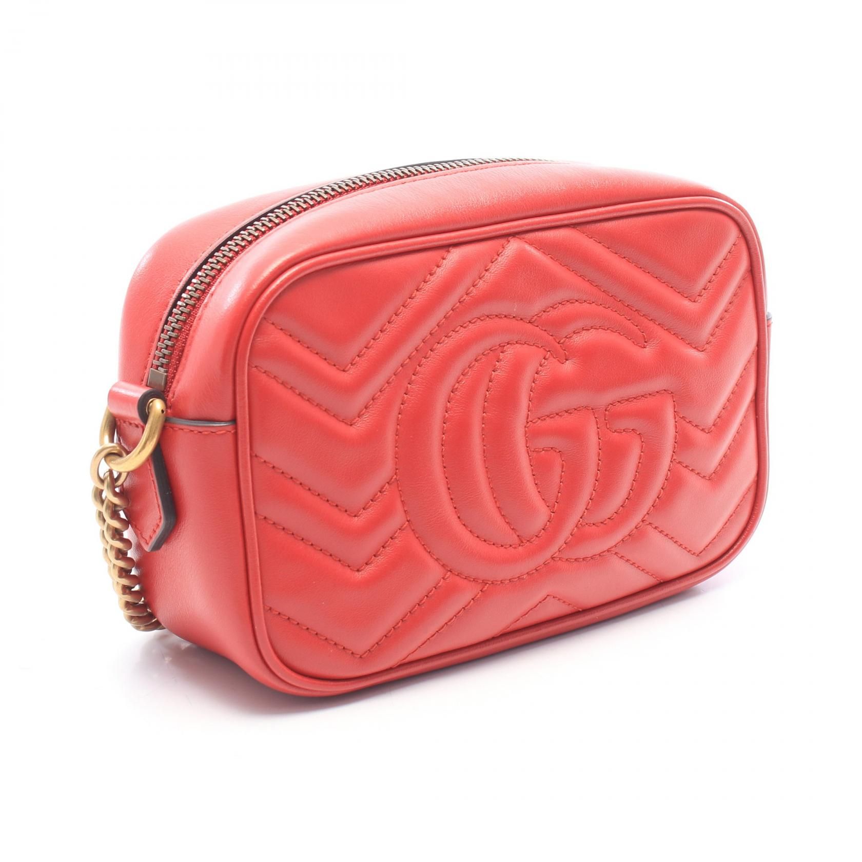 Mini GG Marmont Camera Red — view 2