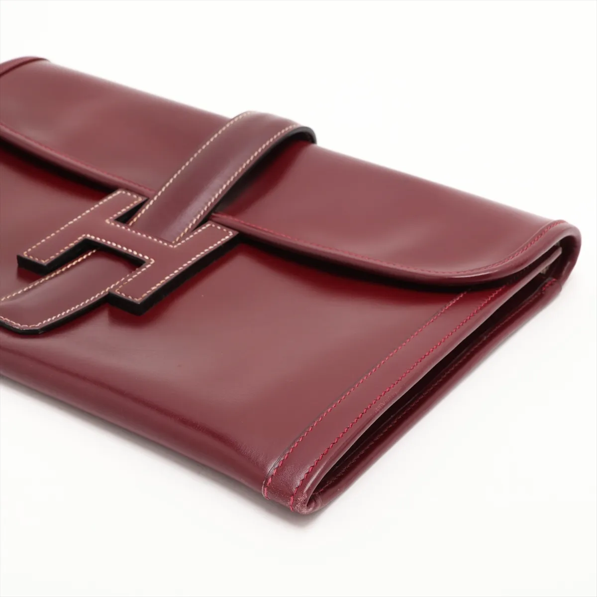 Hermès Jige PM Box Calf Rouge H K: 1981 — view 3