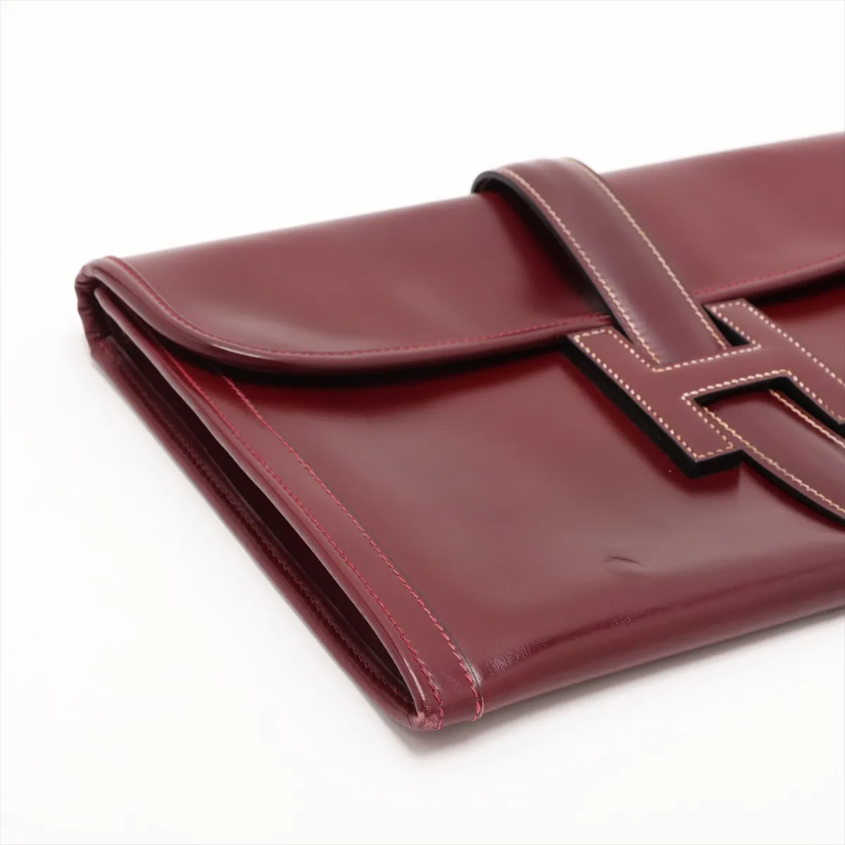 Hermès Jige PM Box Calf Rouge H K: 1981 — view 4