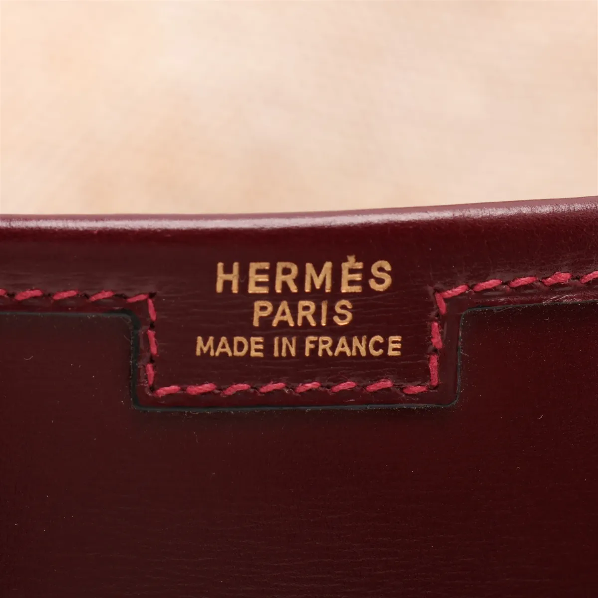 Hermès Jige PM Box Calf Rouge H K: 1981 — view 6