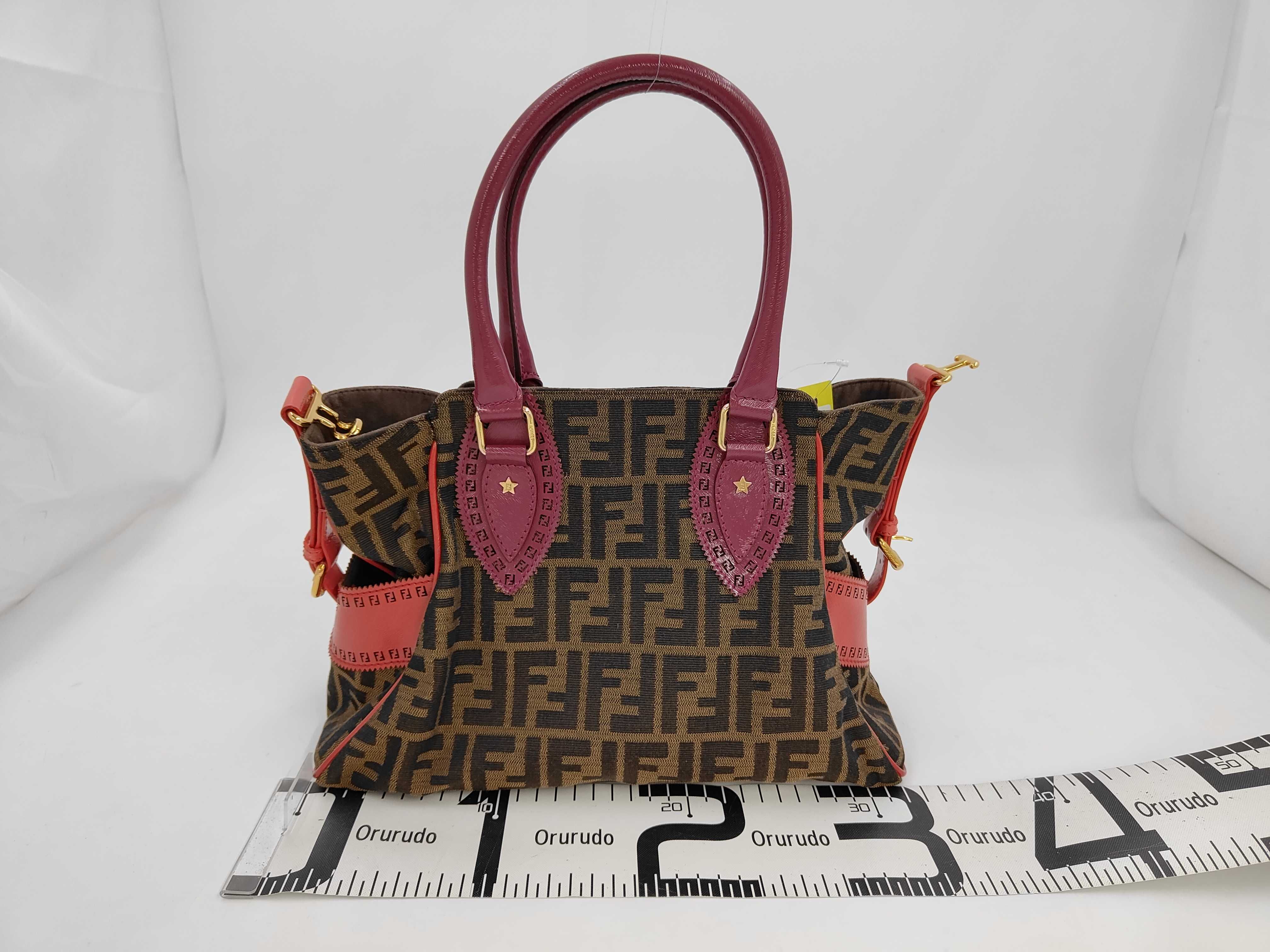 Zucca pattern Etonico hand punching handbag — view 2