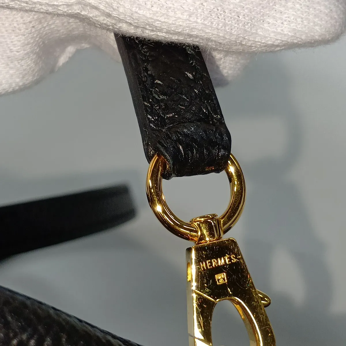 [Individually packaged] Hermes Mini Kelly 2 20 Sellier Veau Epsom Black Gold Hardware — view 13