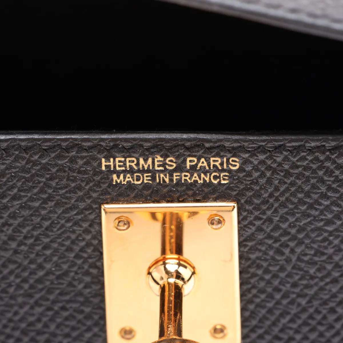 [Individually packaged] Hermes Mini Kelly 2 20 Sellier Veau Epsom Black Gold Hardware — view 10