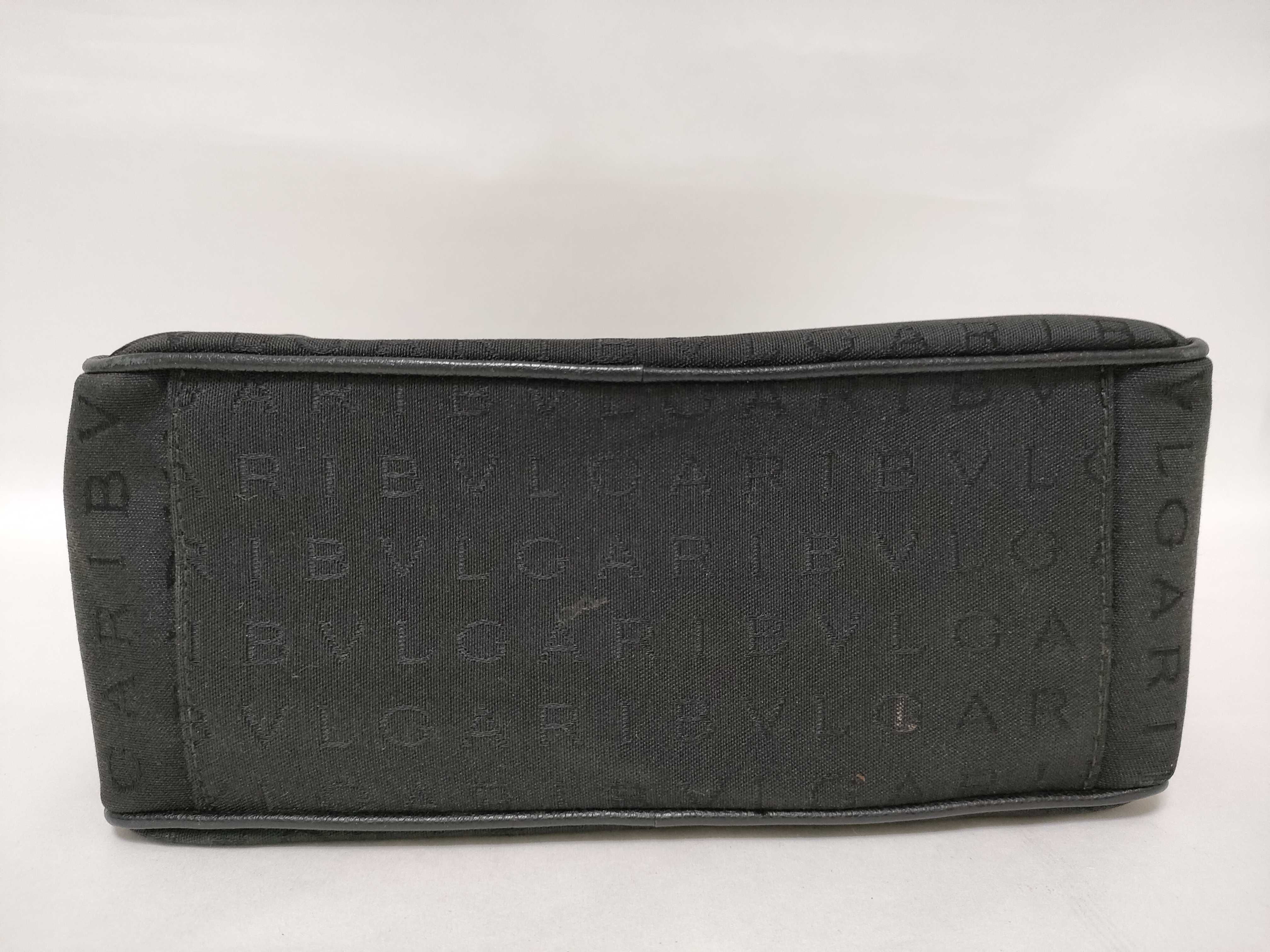 Logomania Mini Handbag, Black — view 7