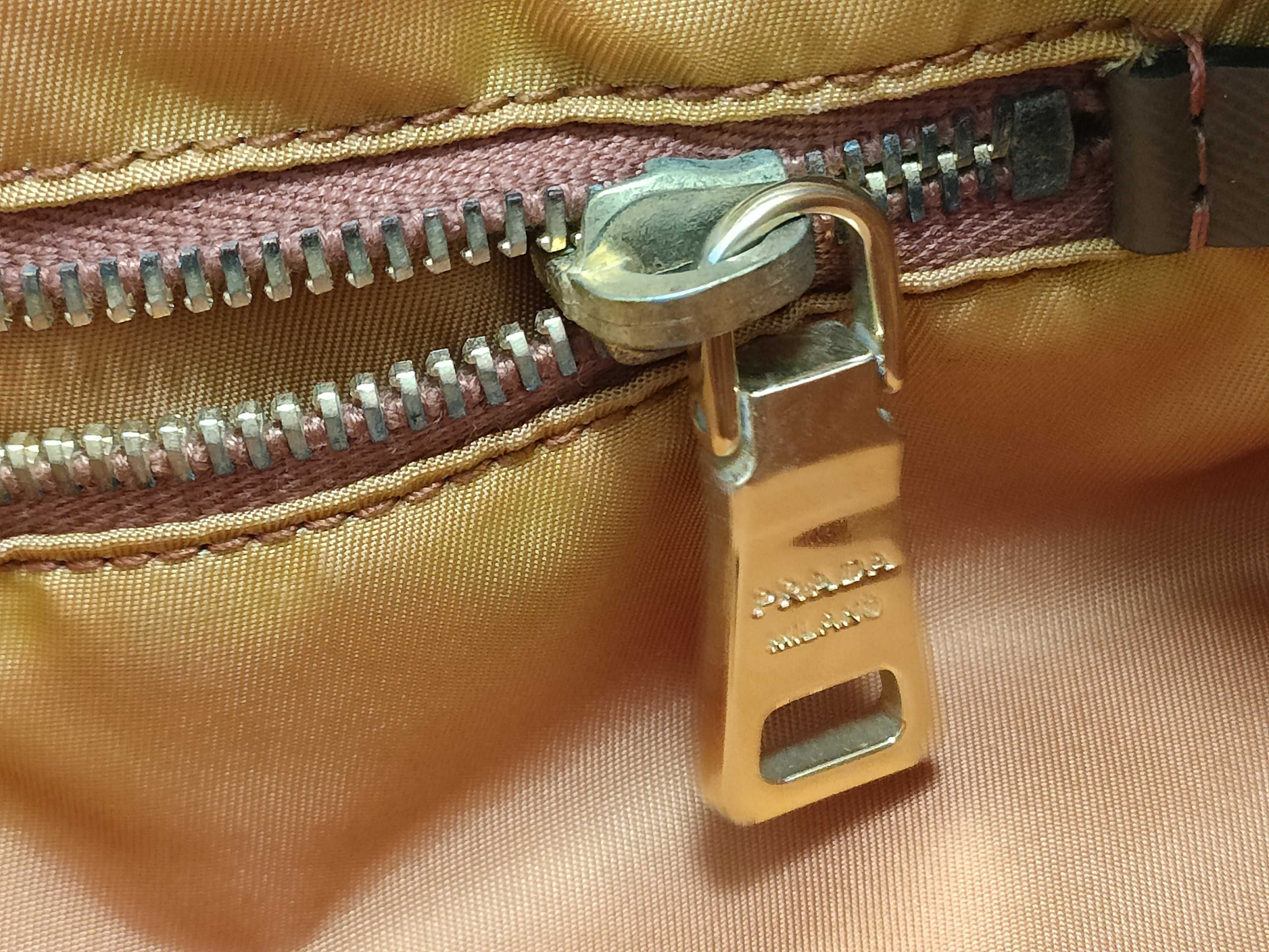Nylon Tote Bag for Women, Green (Significant fading) 165cm, with dust bag. — view 12