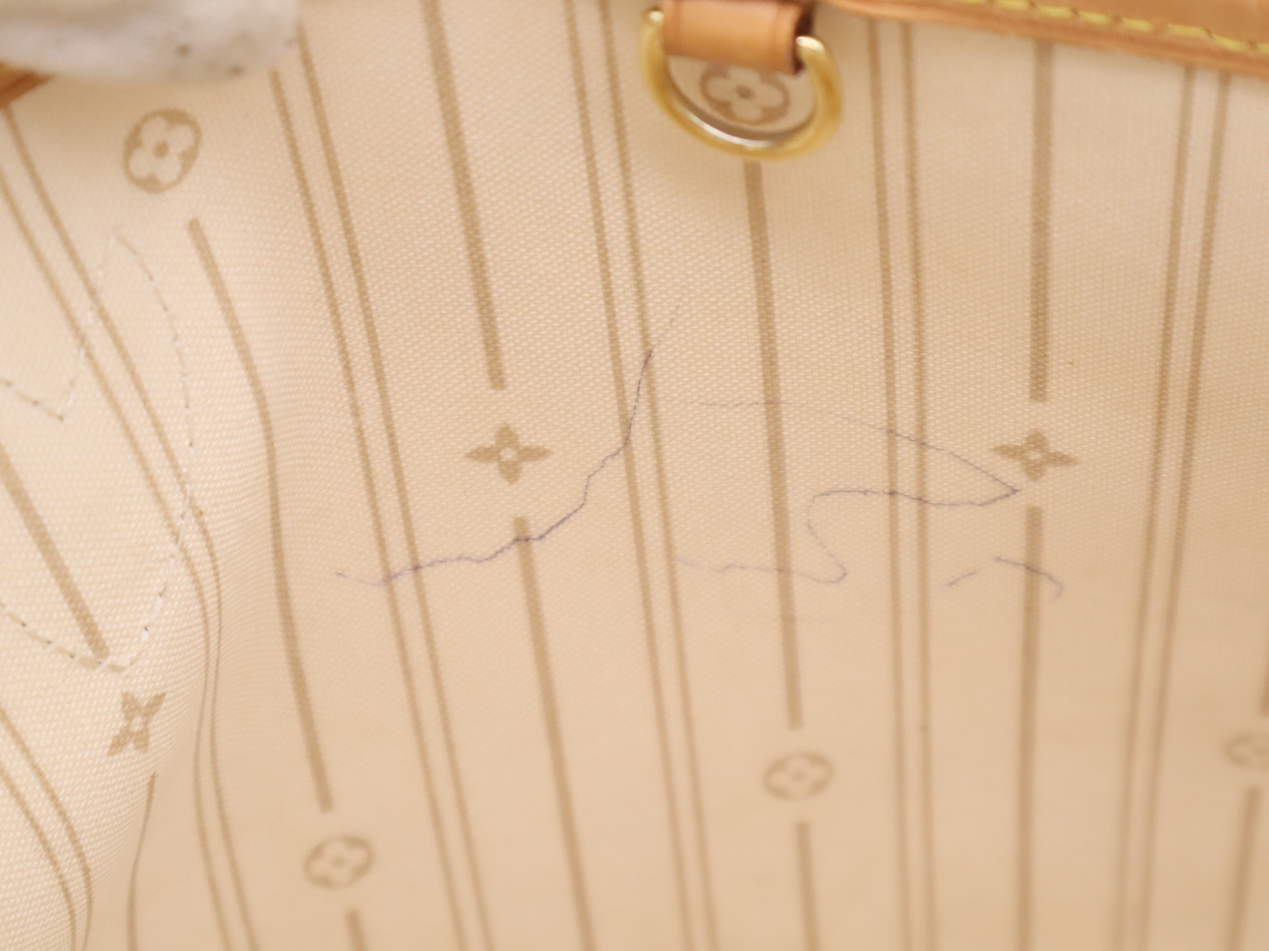 N51110 Azur Neverfull PM (Old Model) Tote Bag — view 13