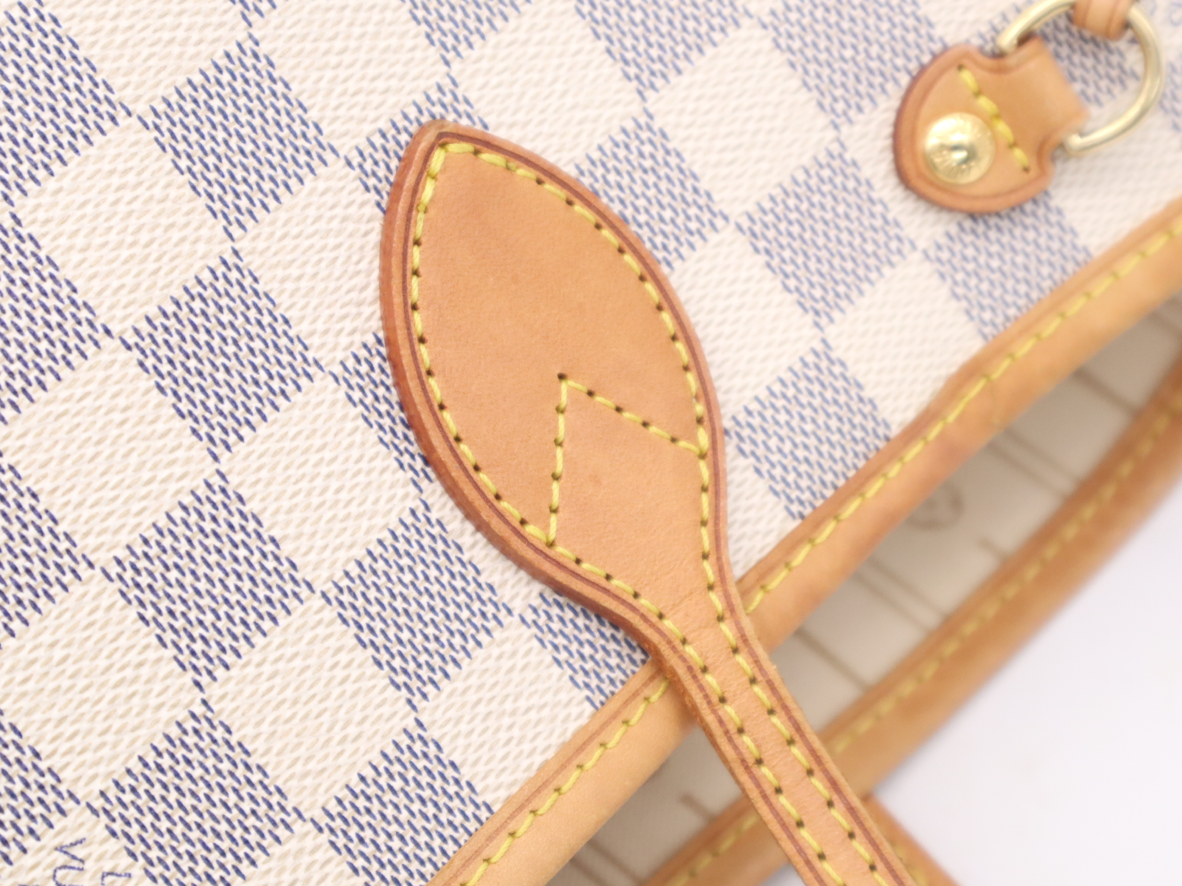 N51110 Azur Neverfull PM (Old Model) Tote Bag — view 8