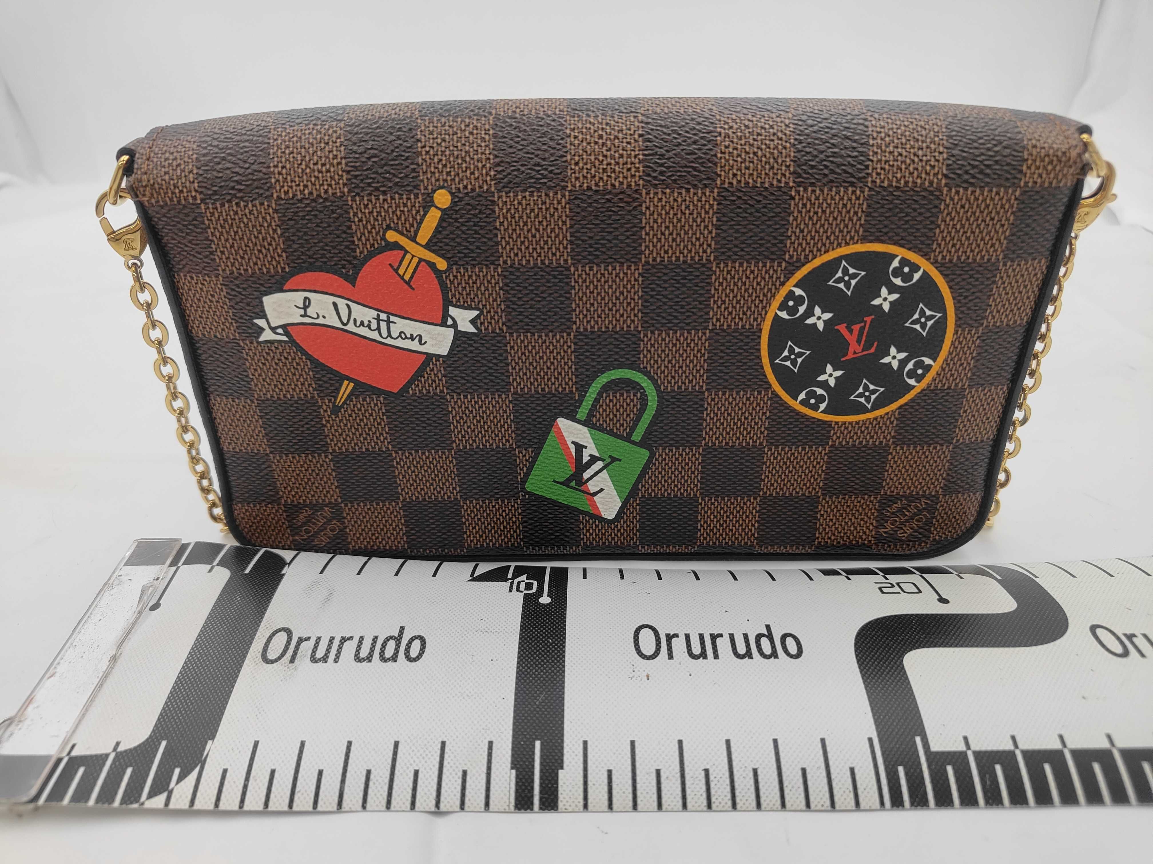 Monogram LV Pochette Felicie Shoulder Bag — view 2