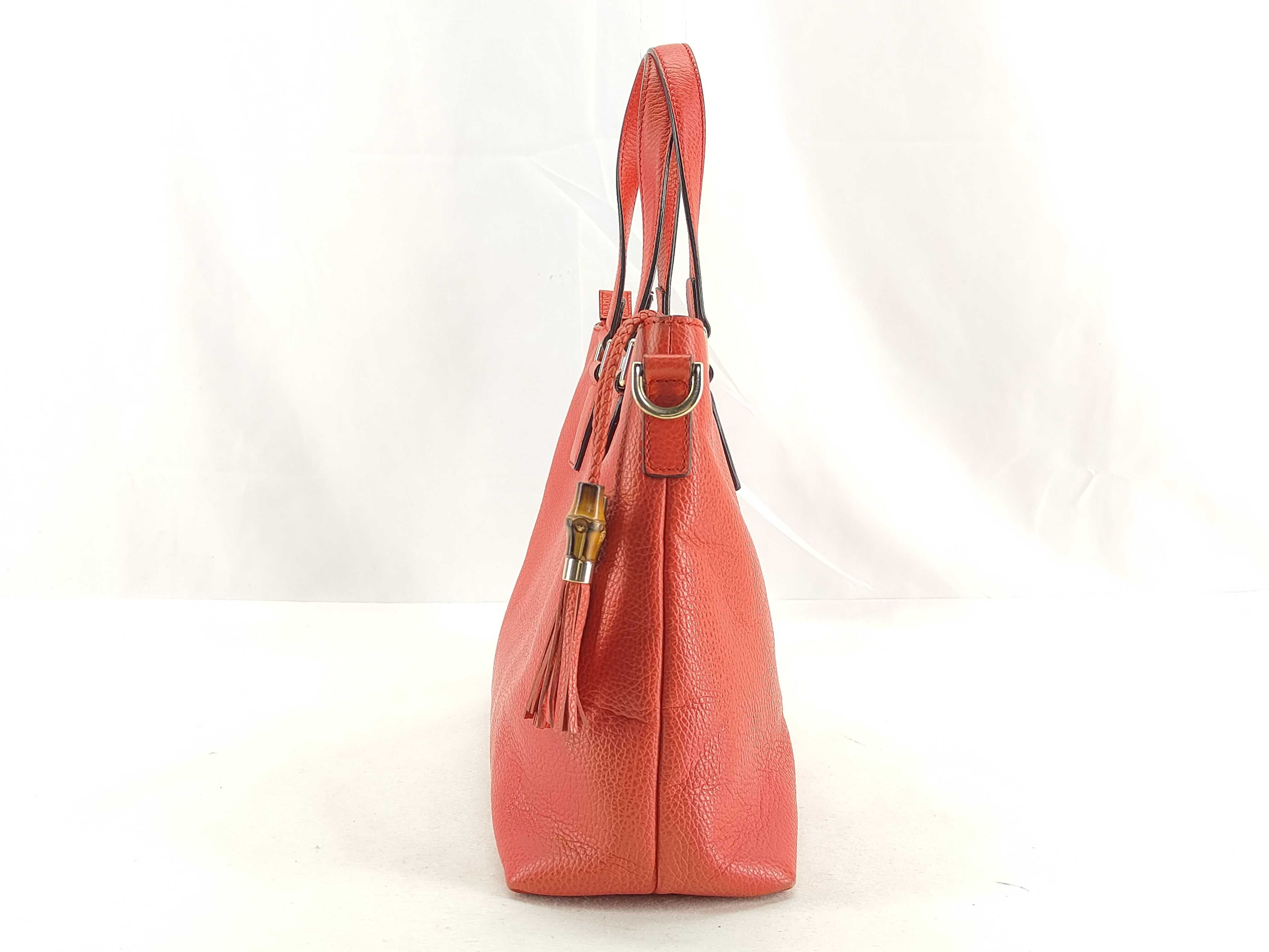 Bamboo 2-way Bamboo Leather Tote Bag 365346 — view 3