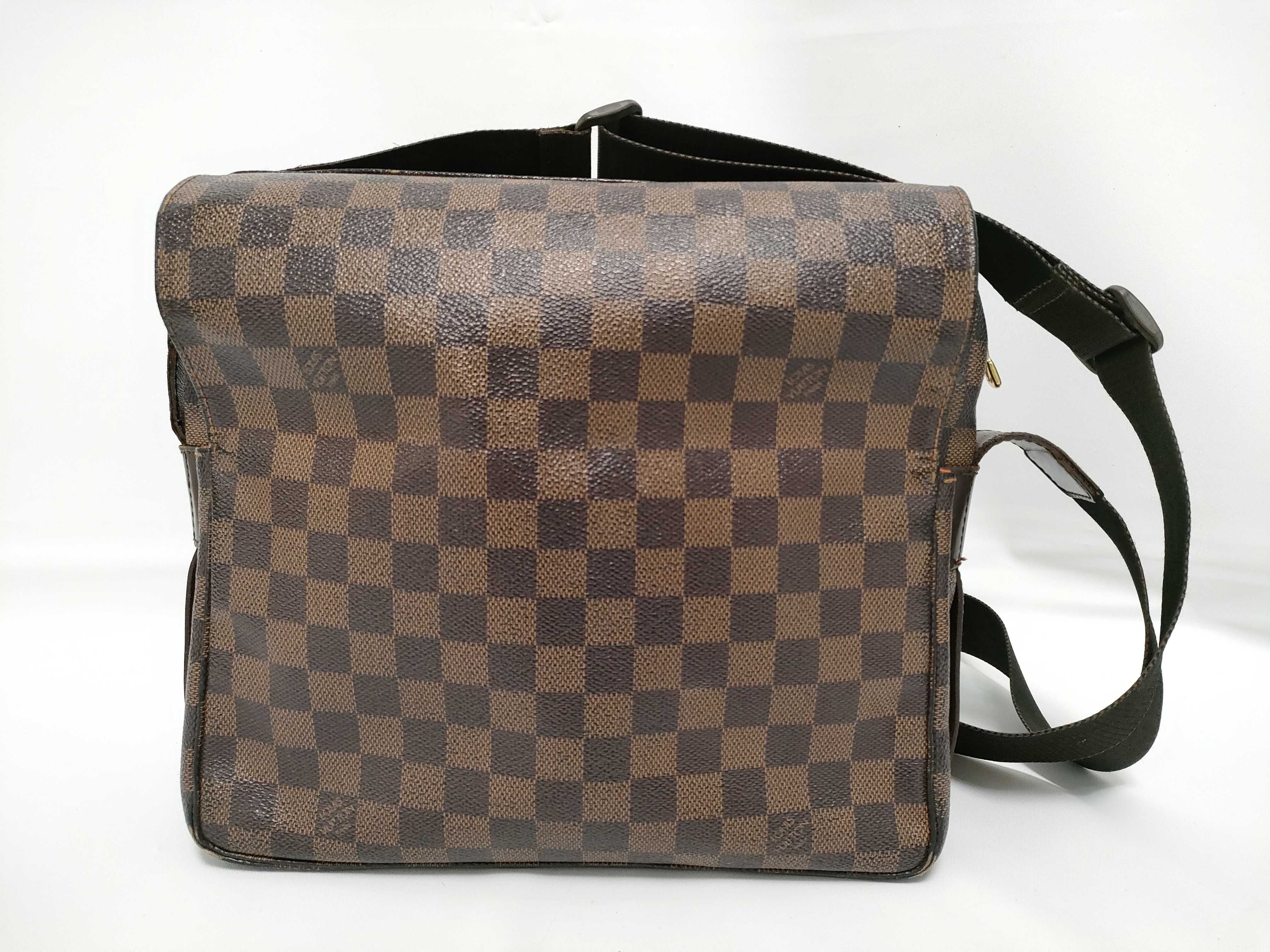 Damier Naviglio N45255 (Serial number unknown) Brown Handbag
