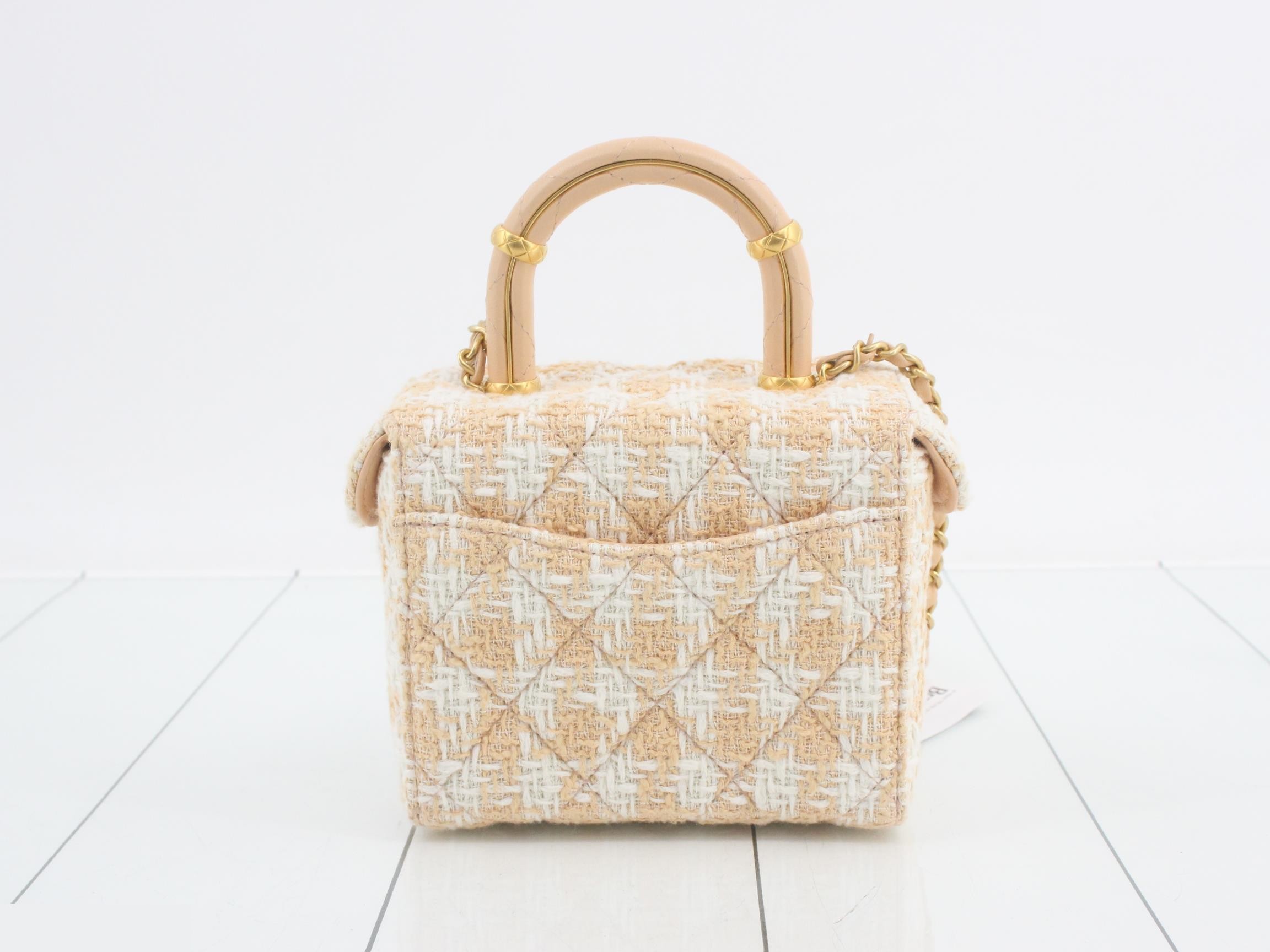 IC Plate Vanity 2-Way Shoulder Bag Tweed — view 2