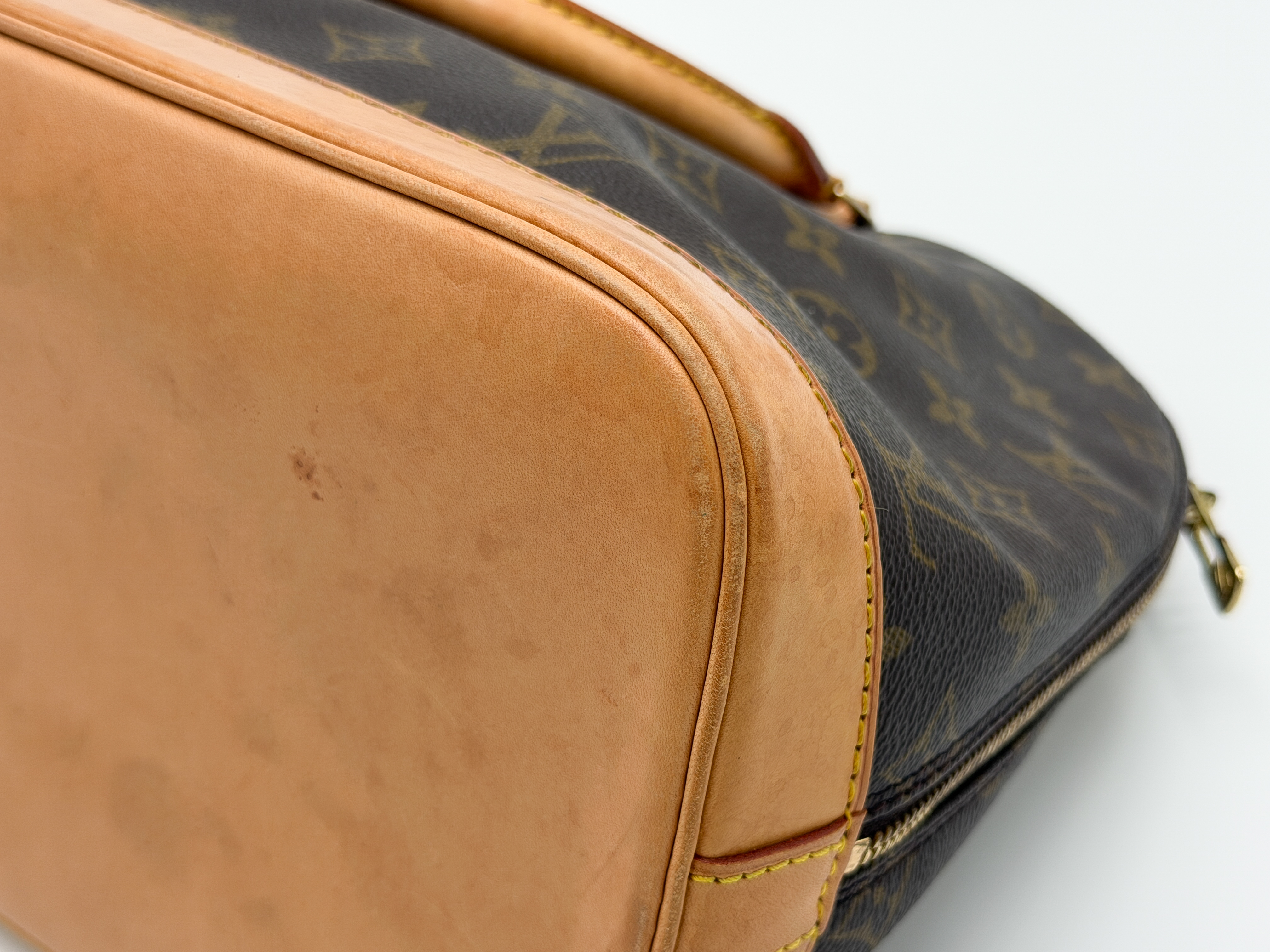Monogram M51130 Alma PM Handbag with Strap — view 13