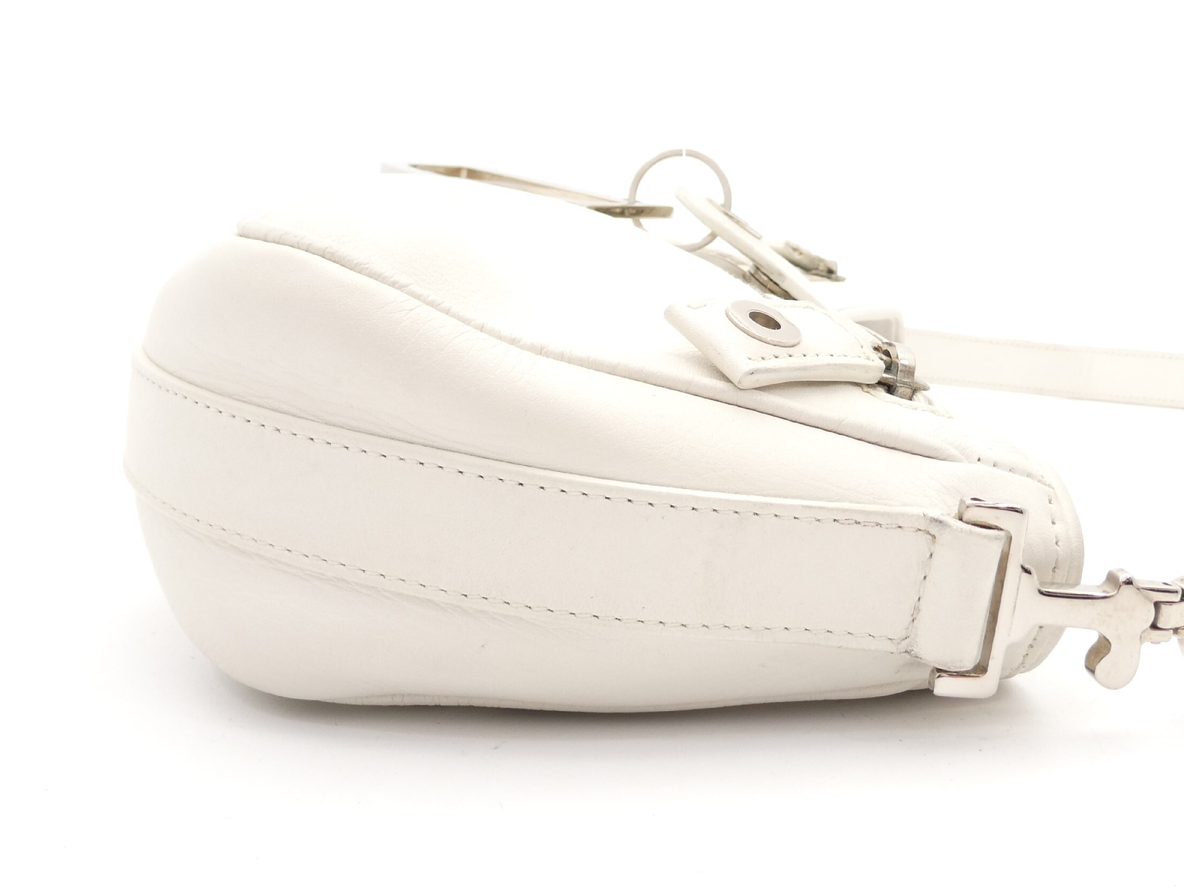 D charm leather shoulder bag — view 4