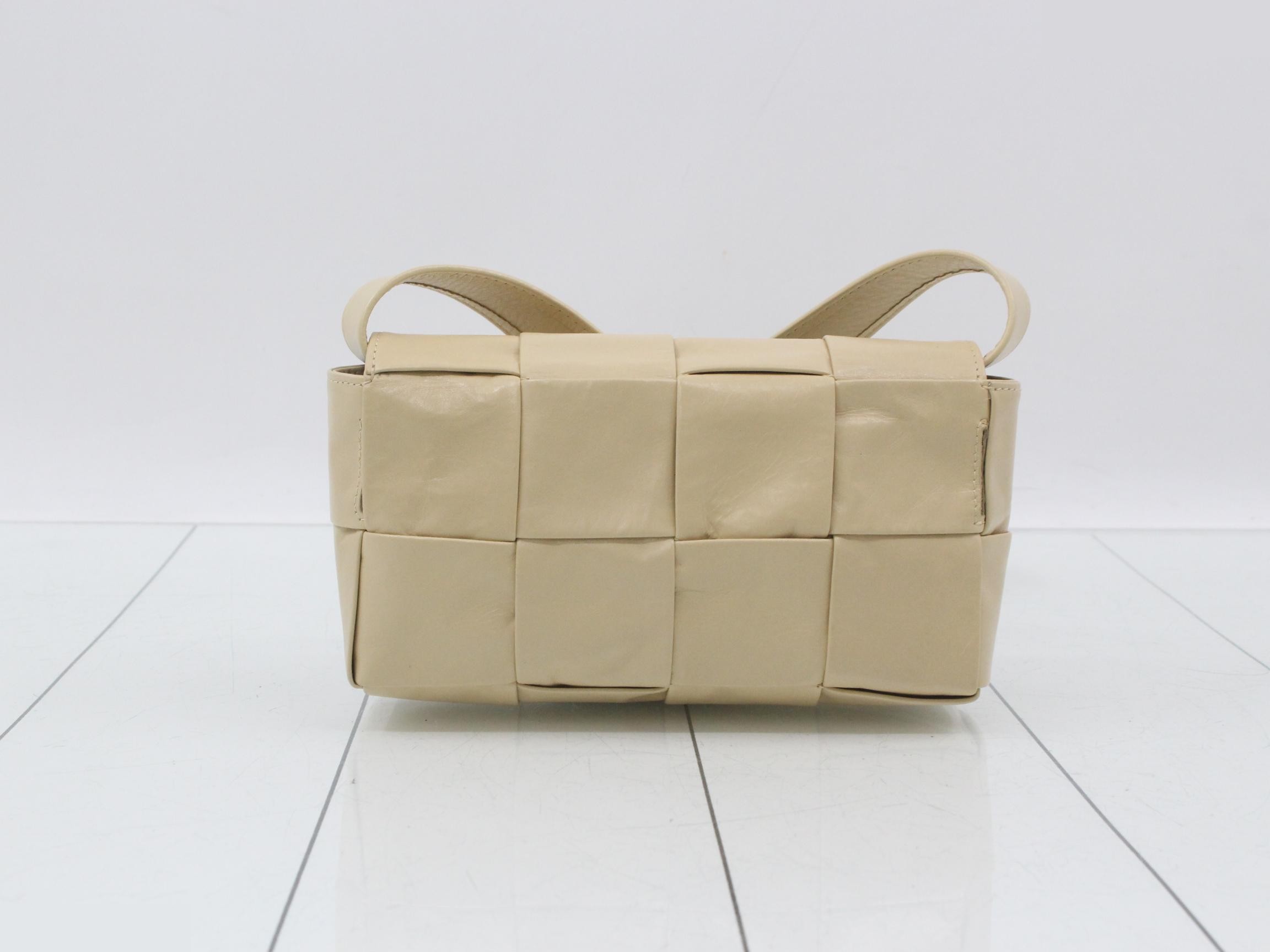 Maxi Intrecciato Cassette Shoulder Bag — view 2
