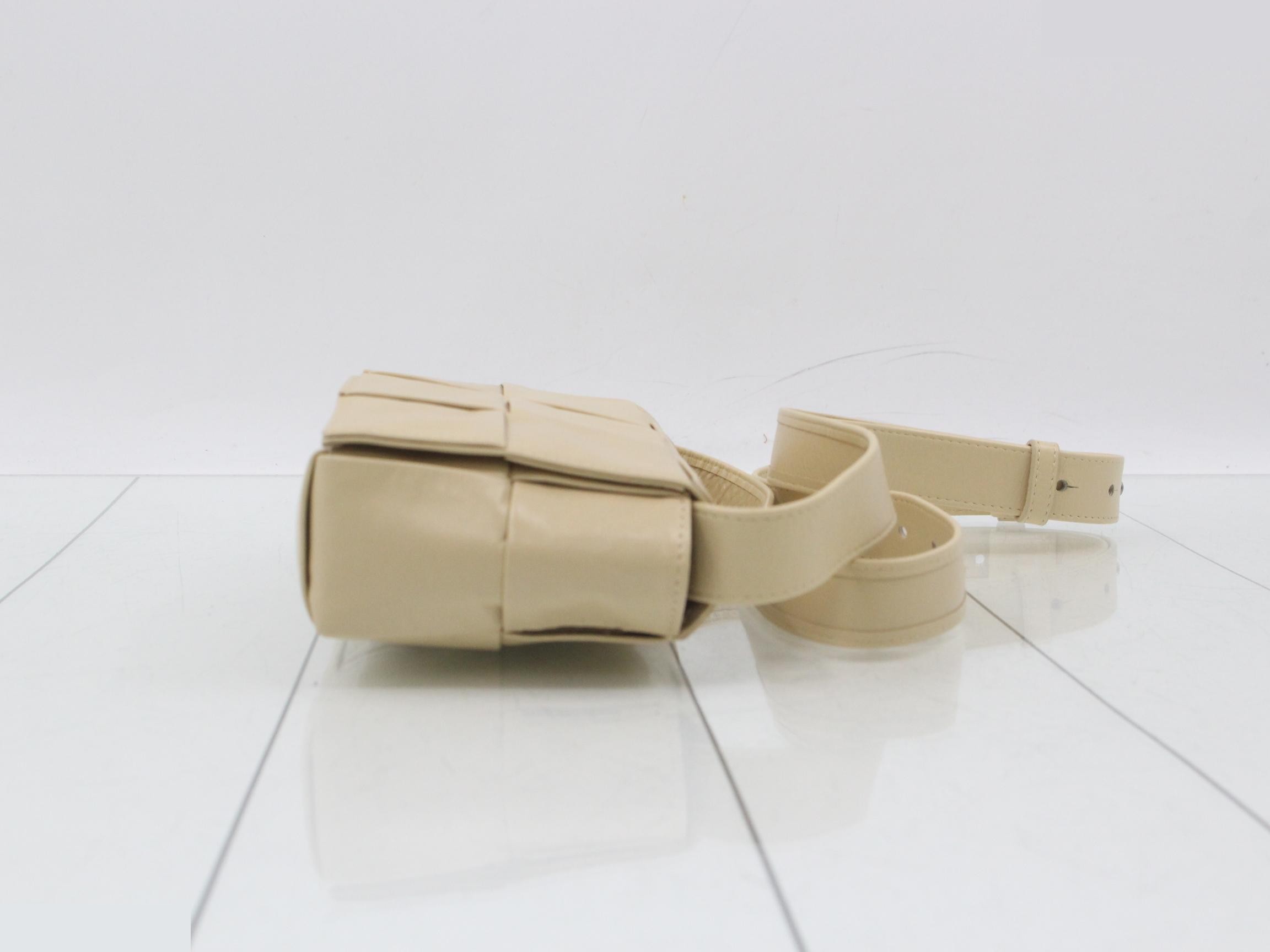 Maxi Intrecciato Cassette Shoulder Bag — view 3