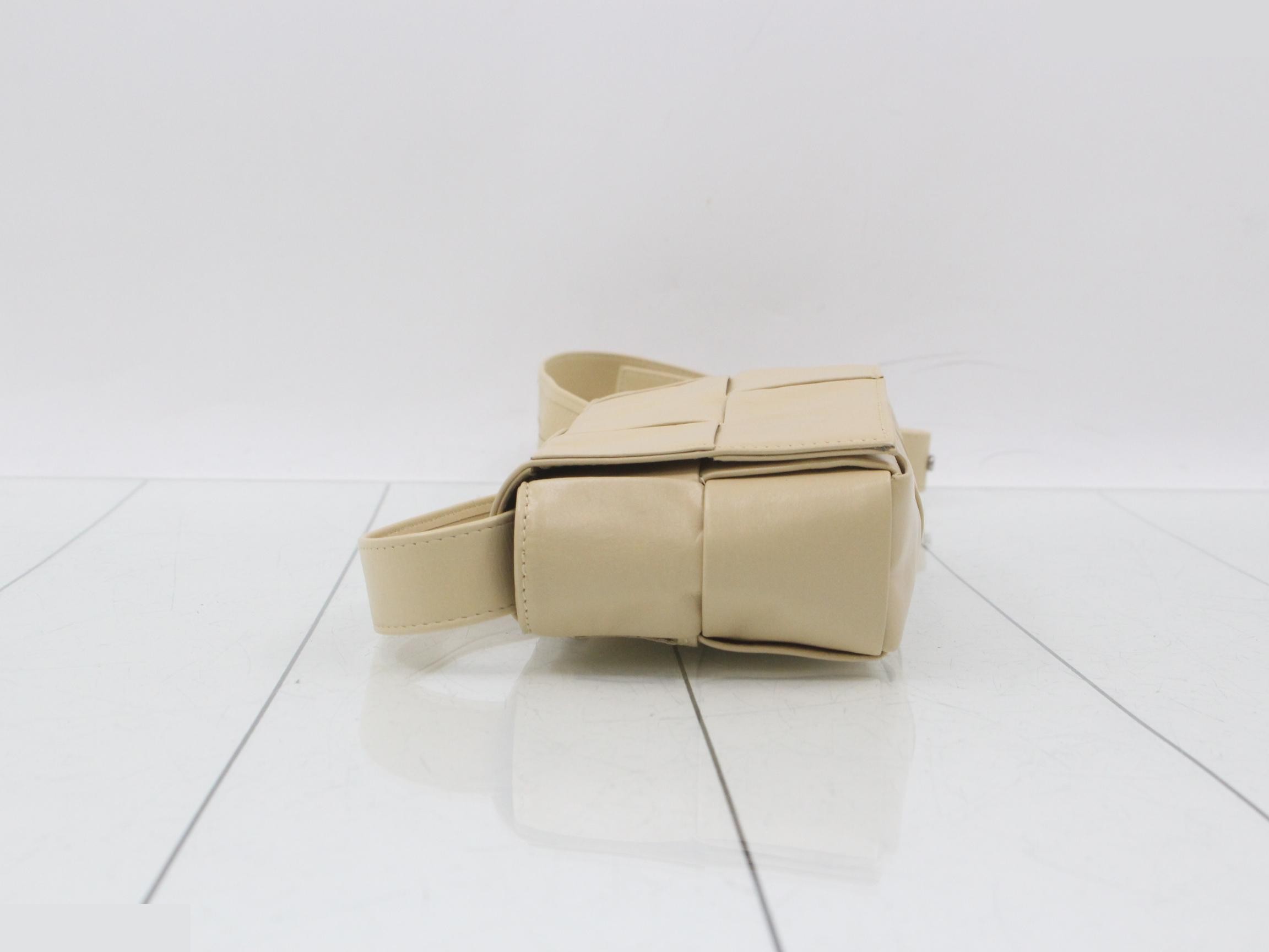 Maxi Intrecciato Cassette Shoulder Bag — view 4