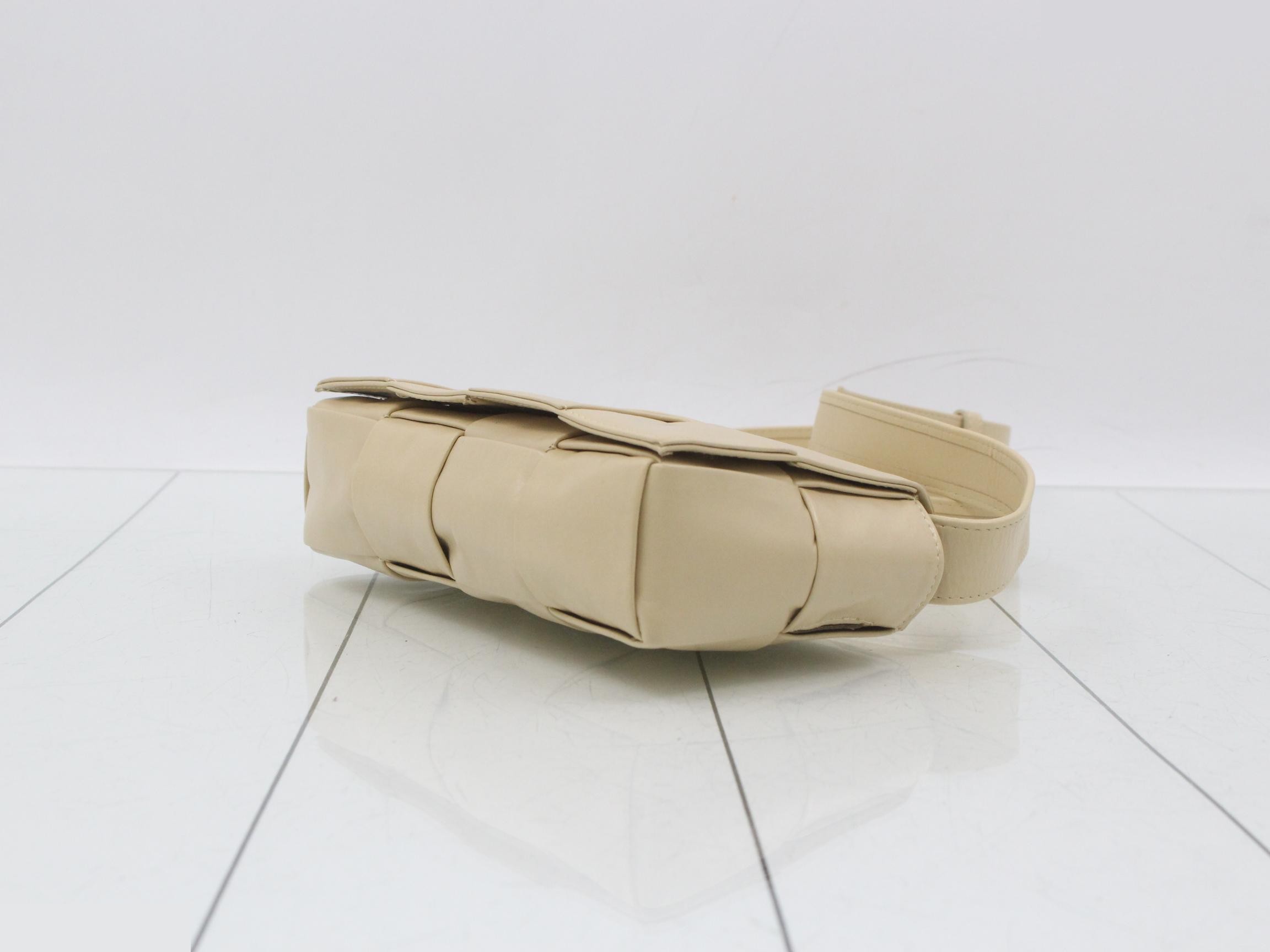 Maxi Intrecciato Cassette Shoulder Bag — view 6