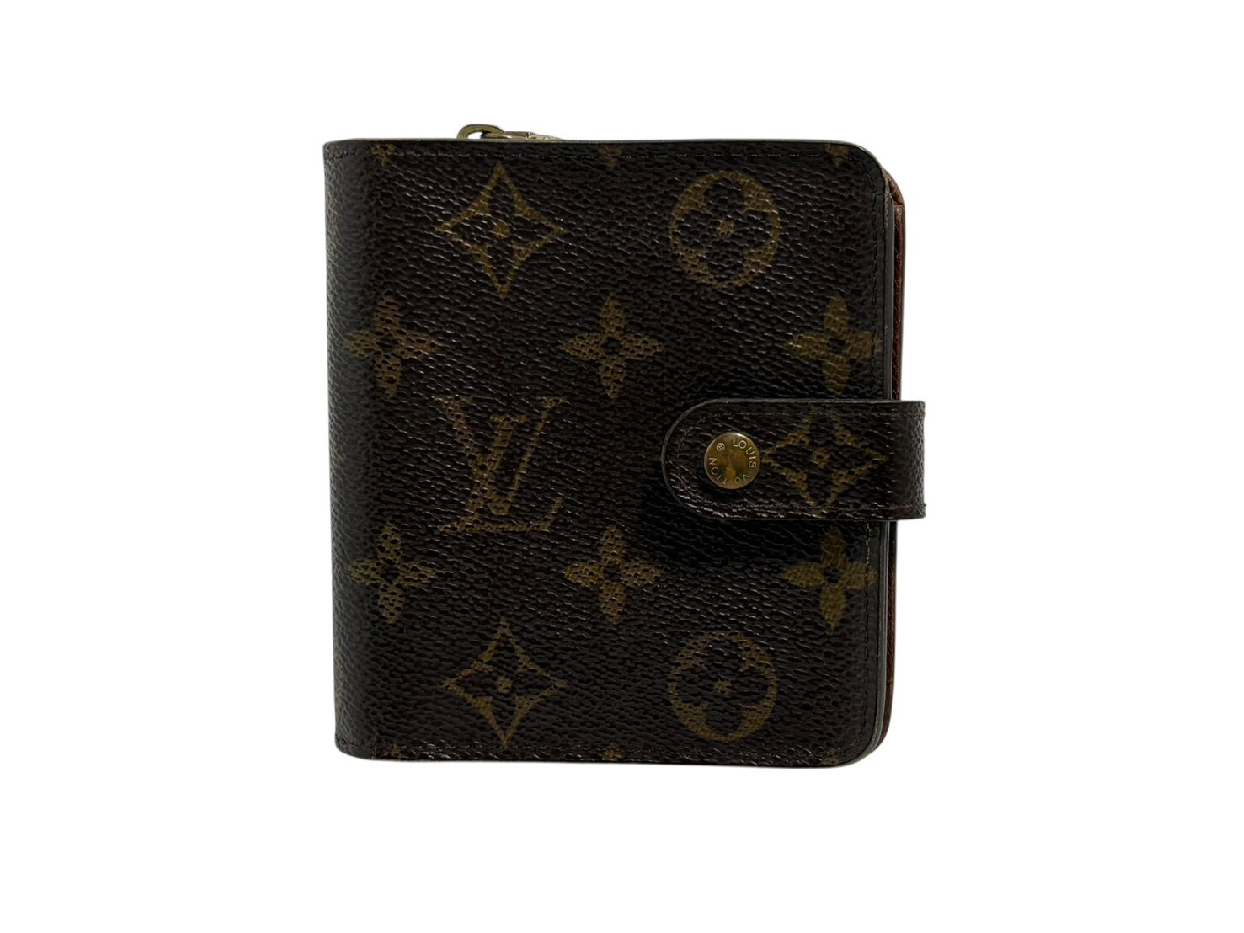 Monogram Compact Zip Wallet