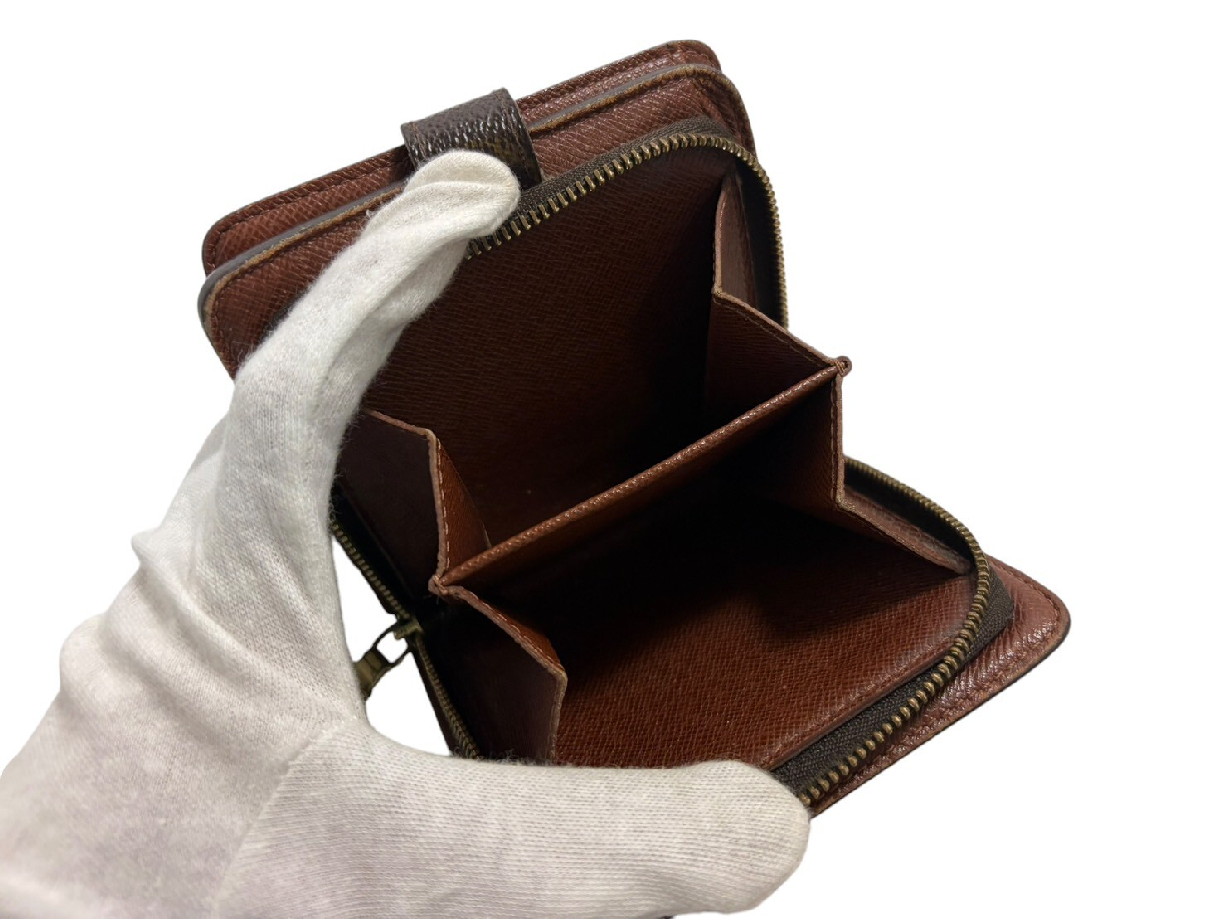 Monogram Compact Zip Wallet — view 8