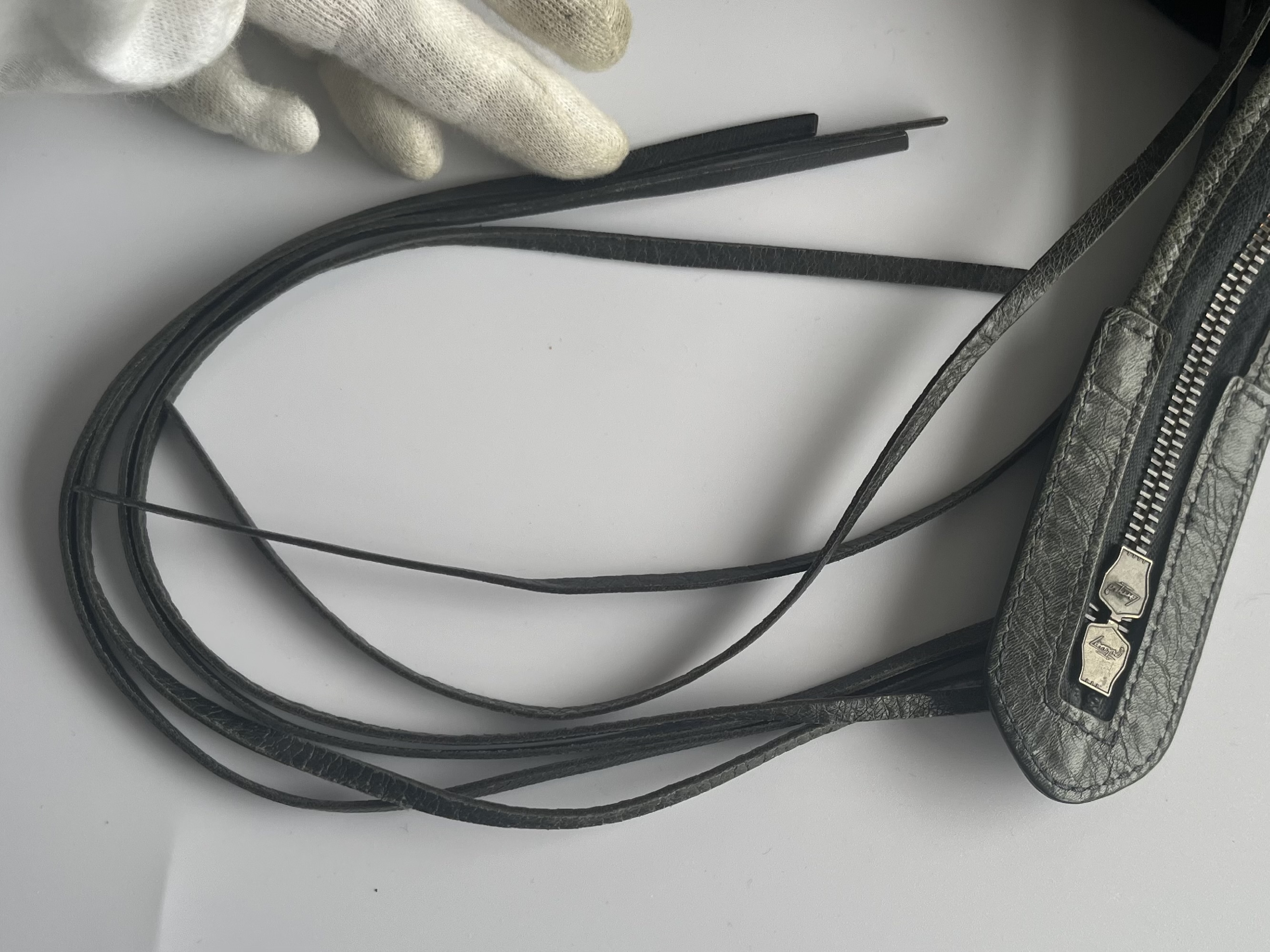 The City Olive Black Shoulder Bag — view 14