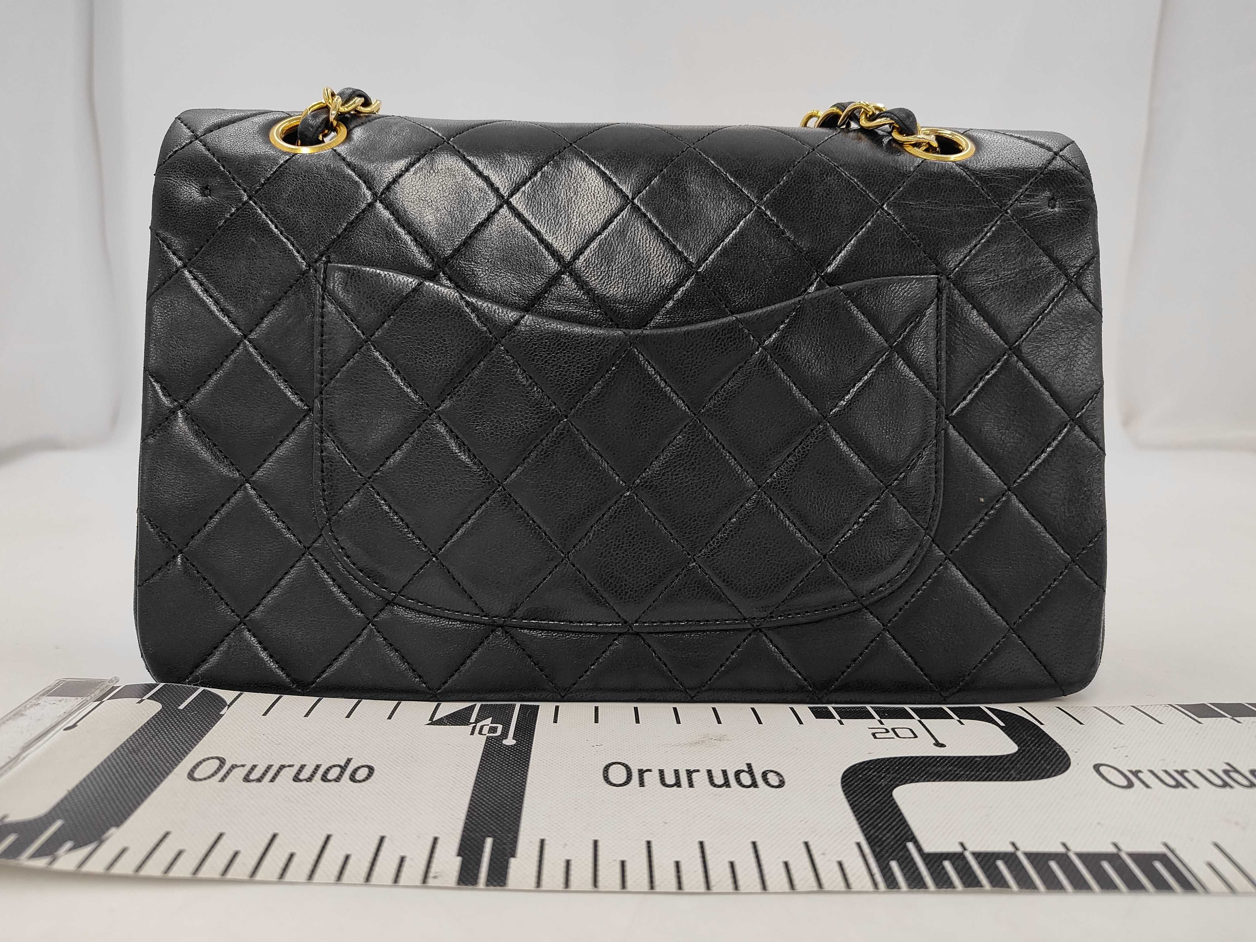 Matelassé 25 Lambskin Double Flap Double Chain Shoulder Bag — view 2