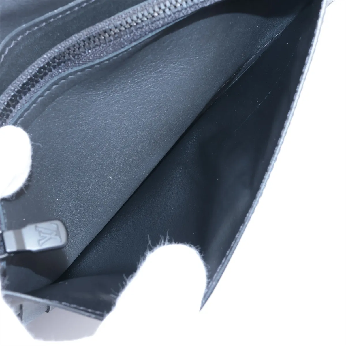 Taurillon Portefeuille Brazza M69038 Noir Wallet (RFID detected) — view 8