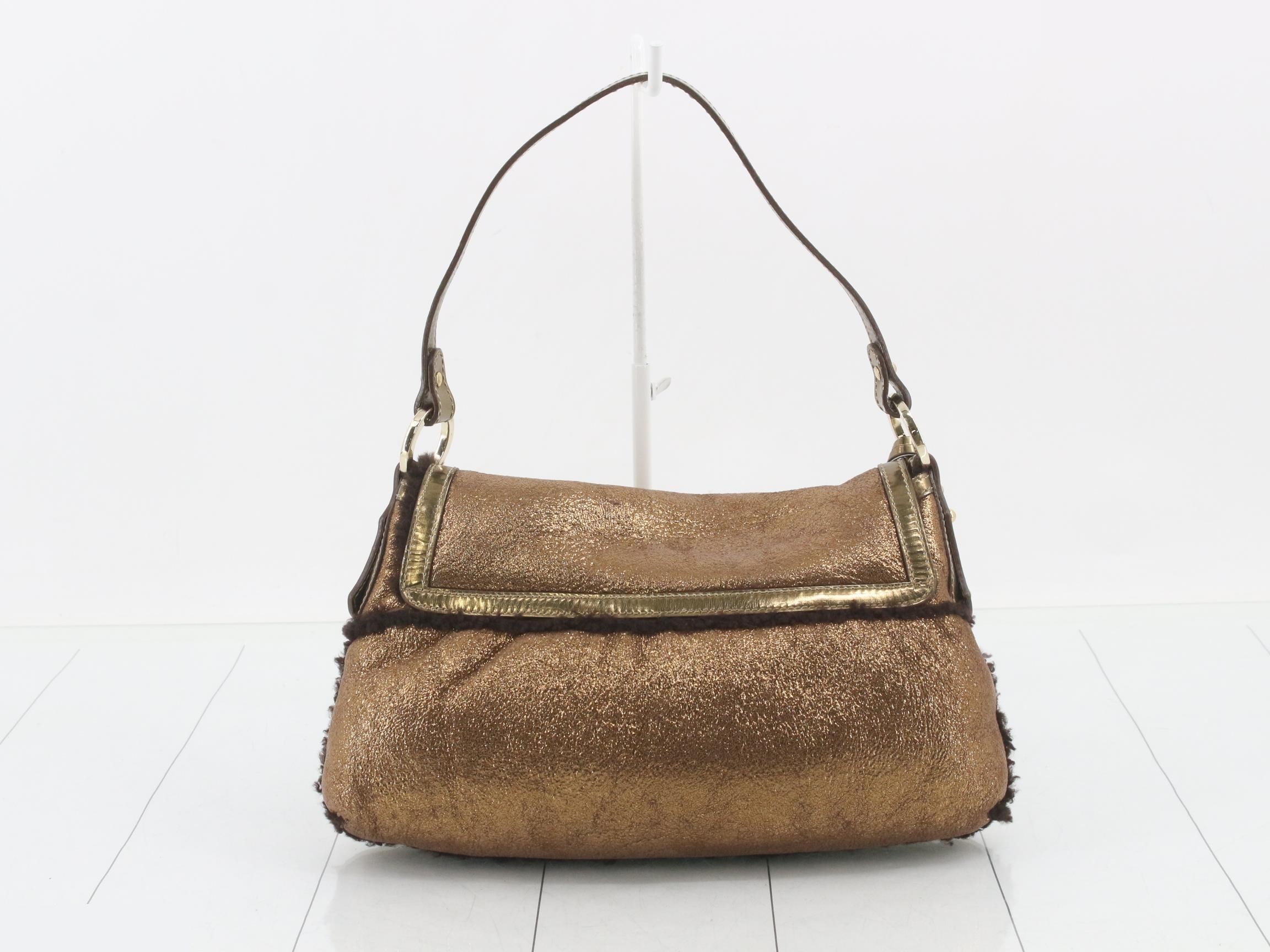 Sheepskin shoulder bag — view 2