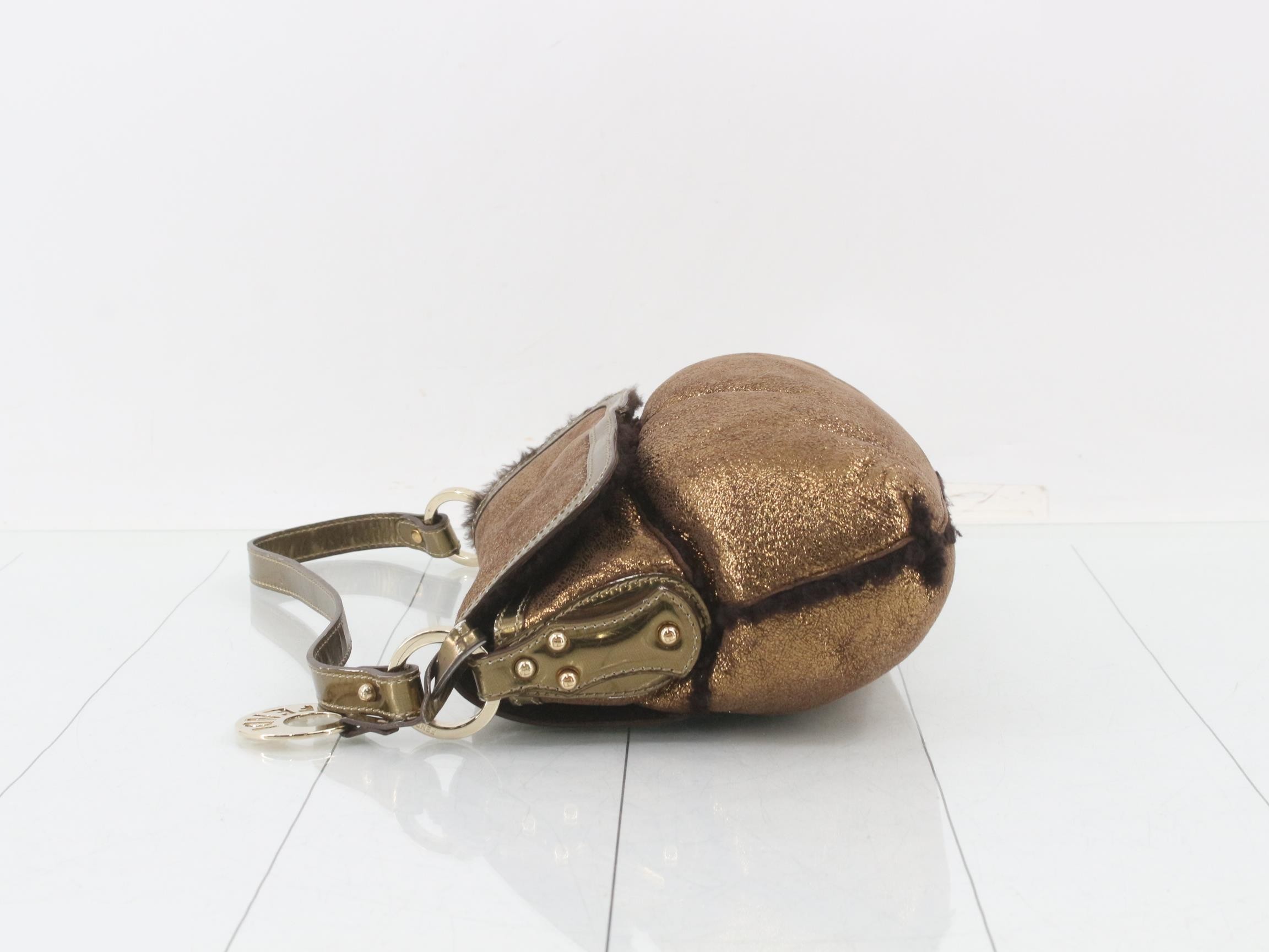 Sheepskin shoulder bag — view 4
