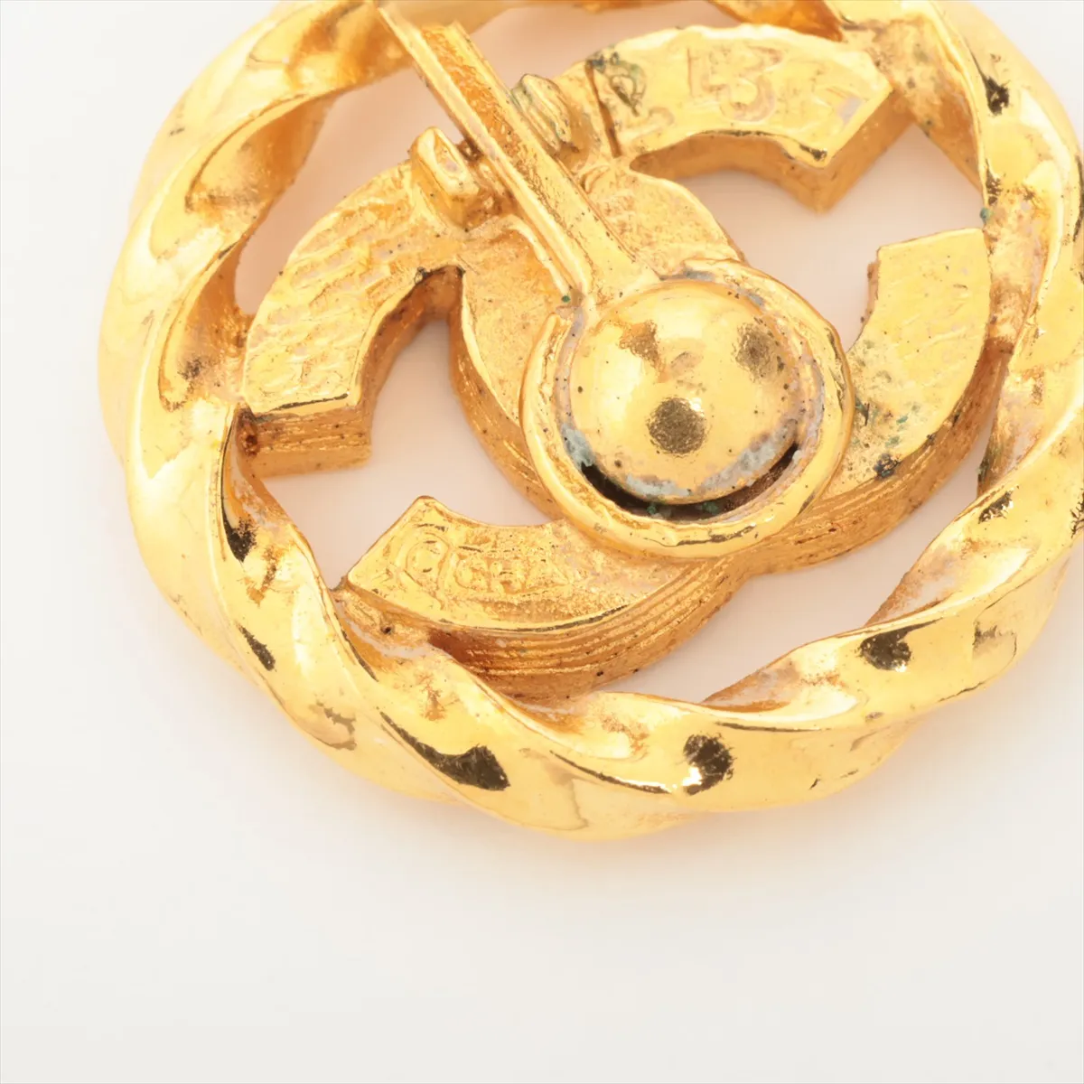 Cocomark 2137 Earrings (for both ears) GP x Rhinestone Gold — view 5