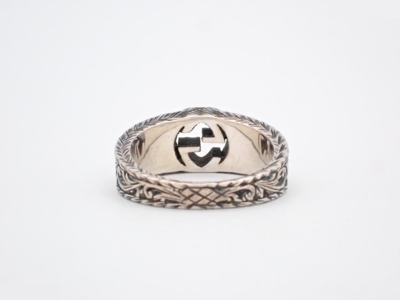 Ring Ag925 6.2g Interlocking G — view 2