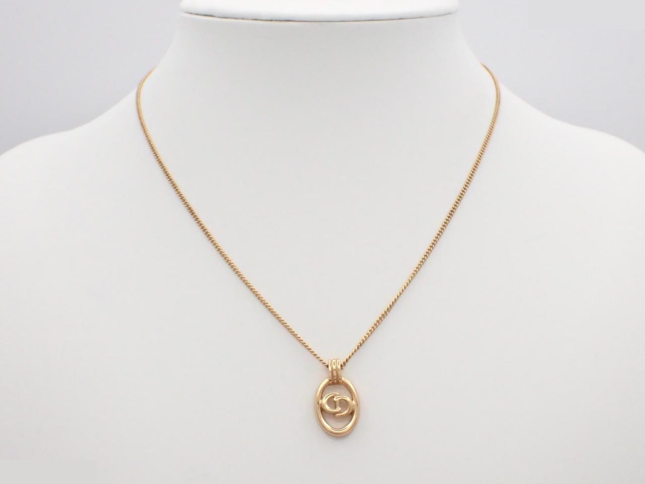 Gold necklace, neck circumference approximately 47cm — view 3