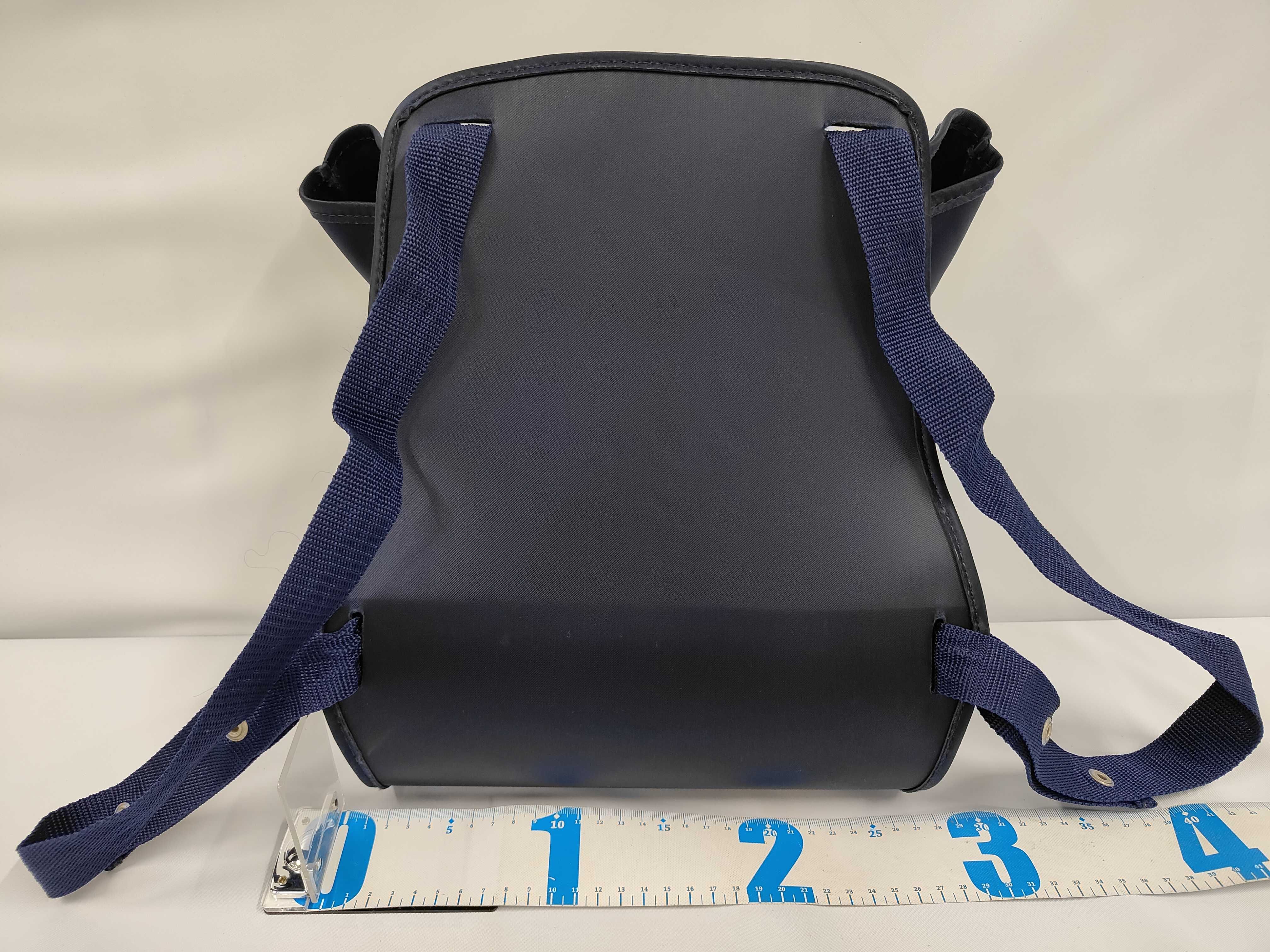 Navy Sherpa Backpack Rucksack — view 2