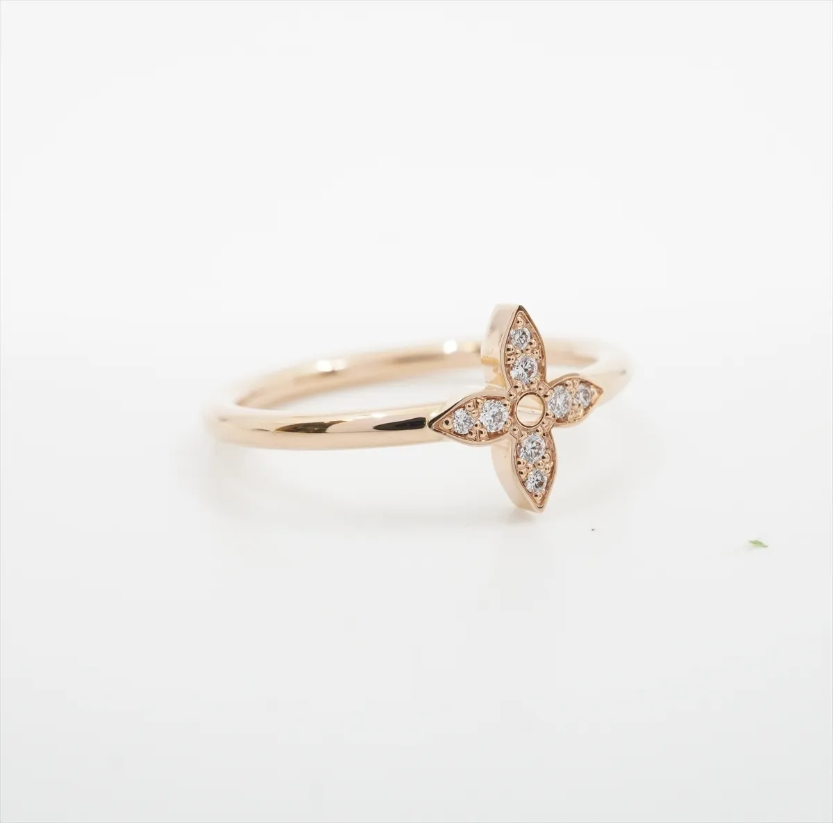 Idylle Blossom Diamond Ring, 750 (PG), 2.5g, #53 / JP size: 12, J87543, — view 2