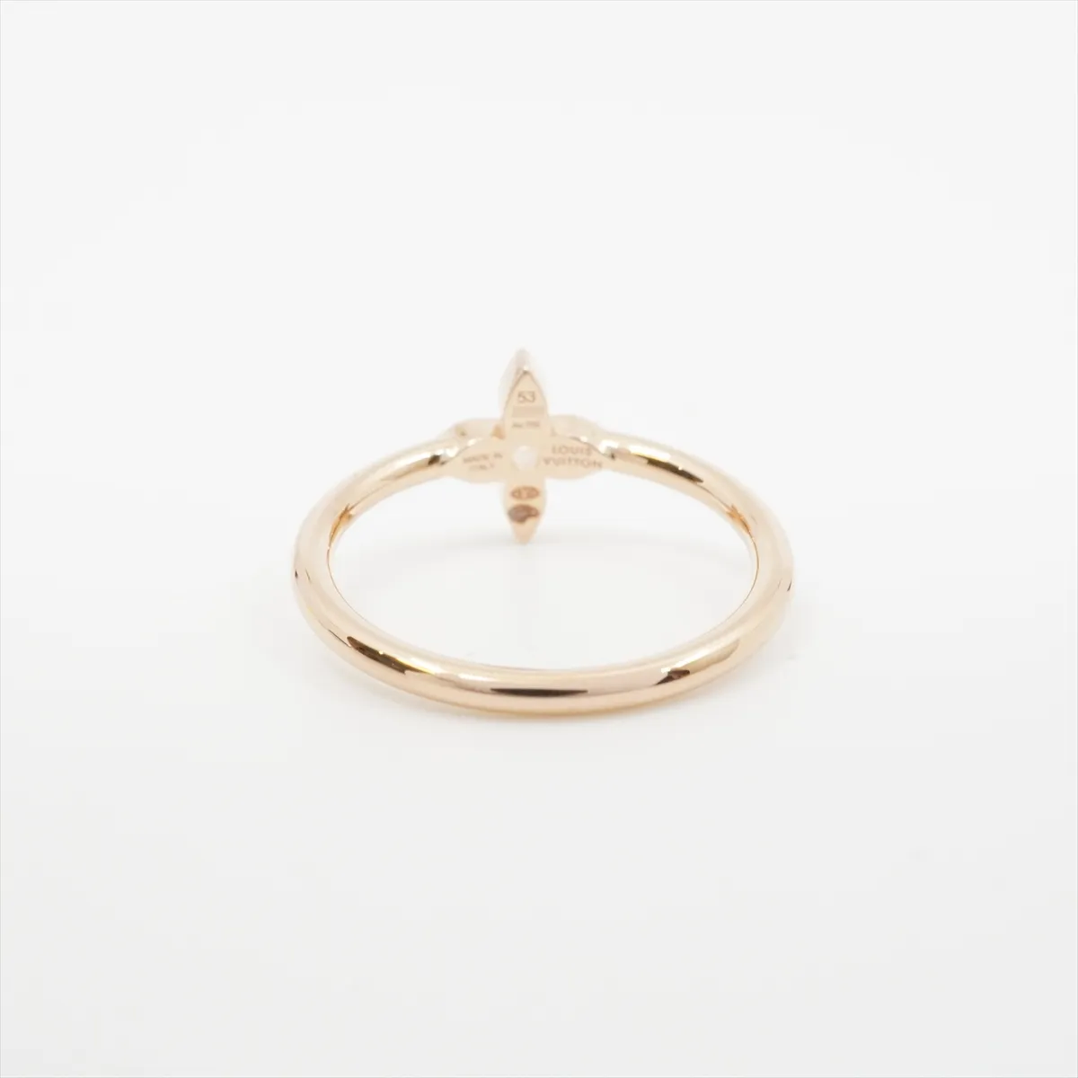 Idylle Blossom Diamond Ring, 750 (PG), 2.5g, #53 / JP size: 12, J87543, — view 5