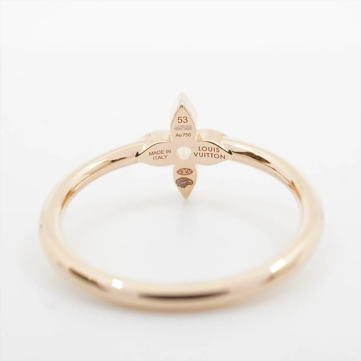 Idylle Blossom Diamond Ring, 750 (PG), 2.5g, #53 / JP size: 12, J87543, — view 6