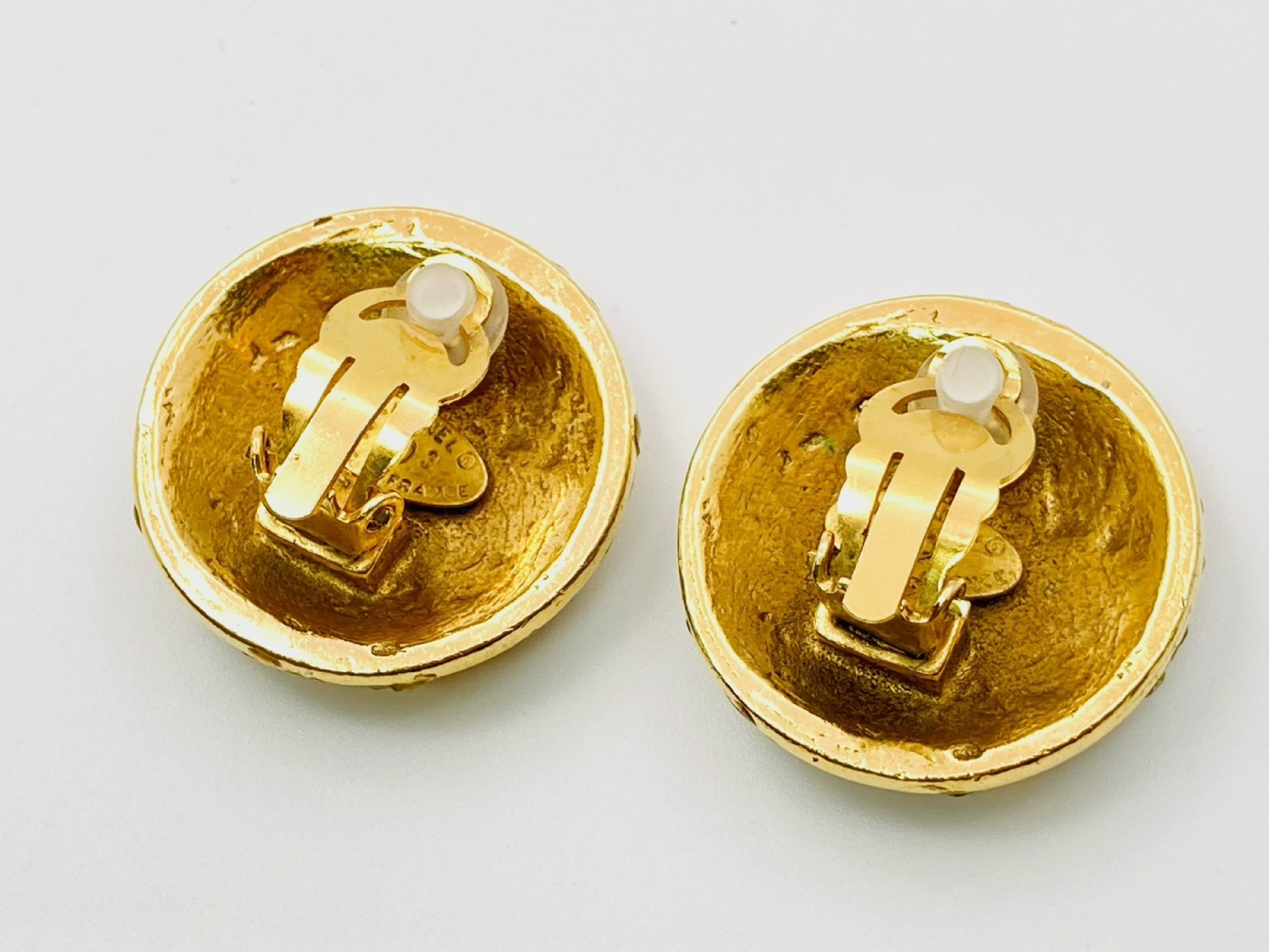 Coco Mark Rhinestone Round Earrings (with comments, 23) Earrings — view 2