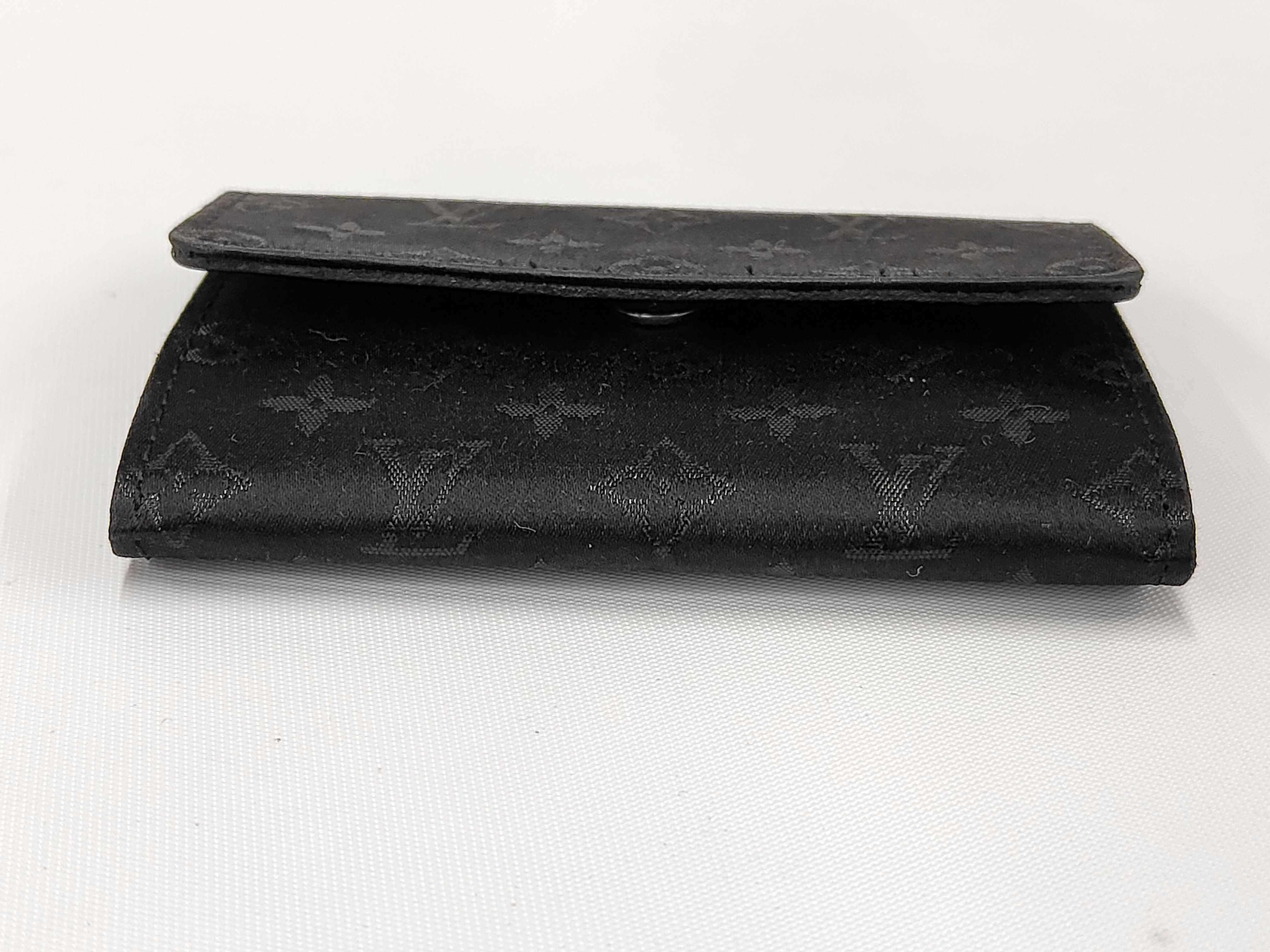 Monogram Mini Business Card Case Wallet — view 5