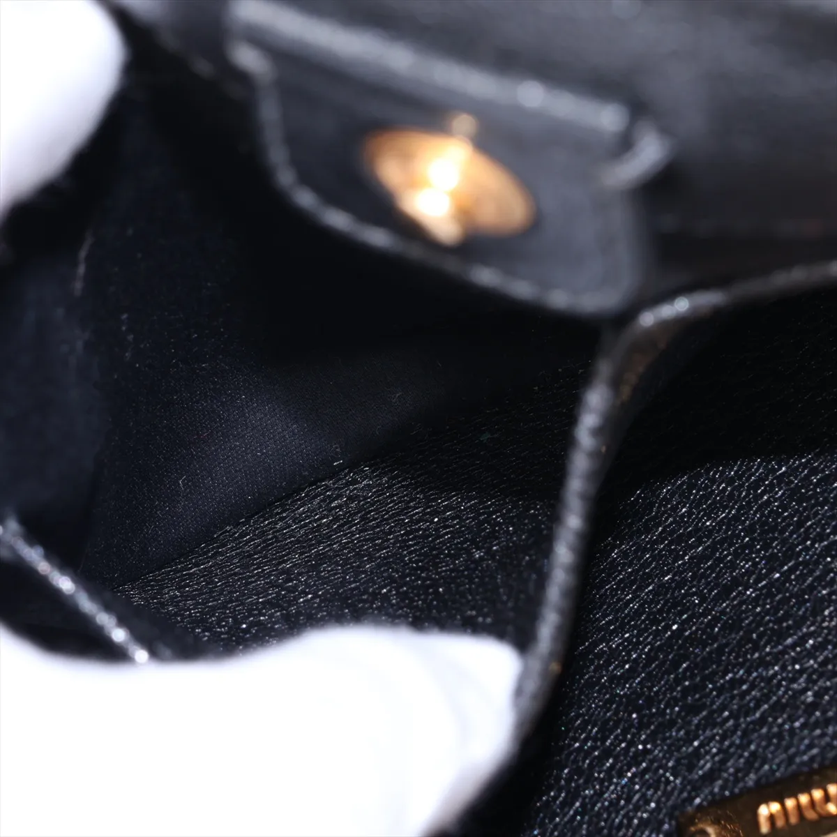 Madras Leather 2-Way Handbag, Black RN0886 — view 12