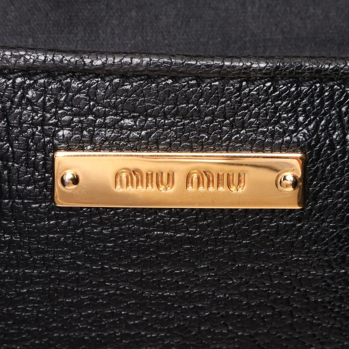 Madras Leather 2-Way Handbag, Black RN0886 — view 13