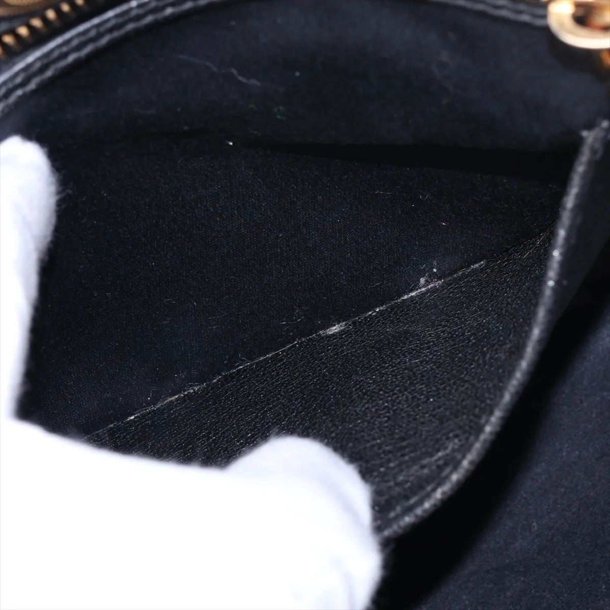 Madras Leather 2-Way Handbag, Black RN0886 — view 9