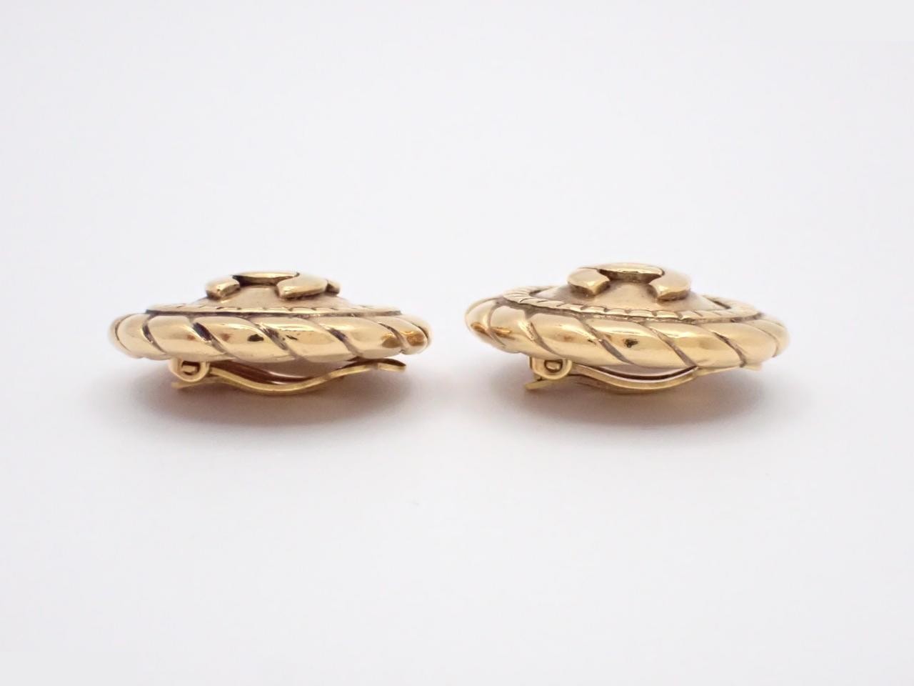 Earrings - Round / Coco Mark — view 3