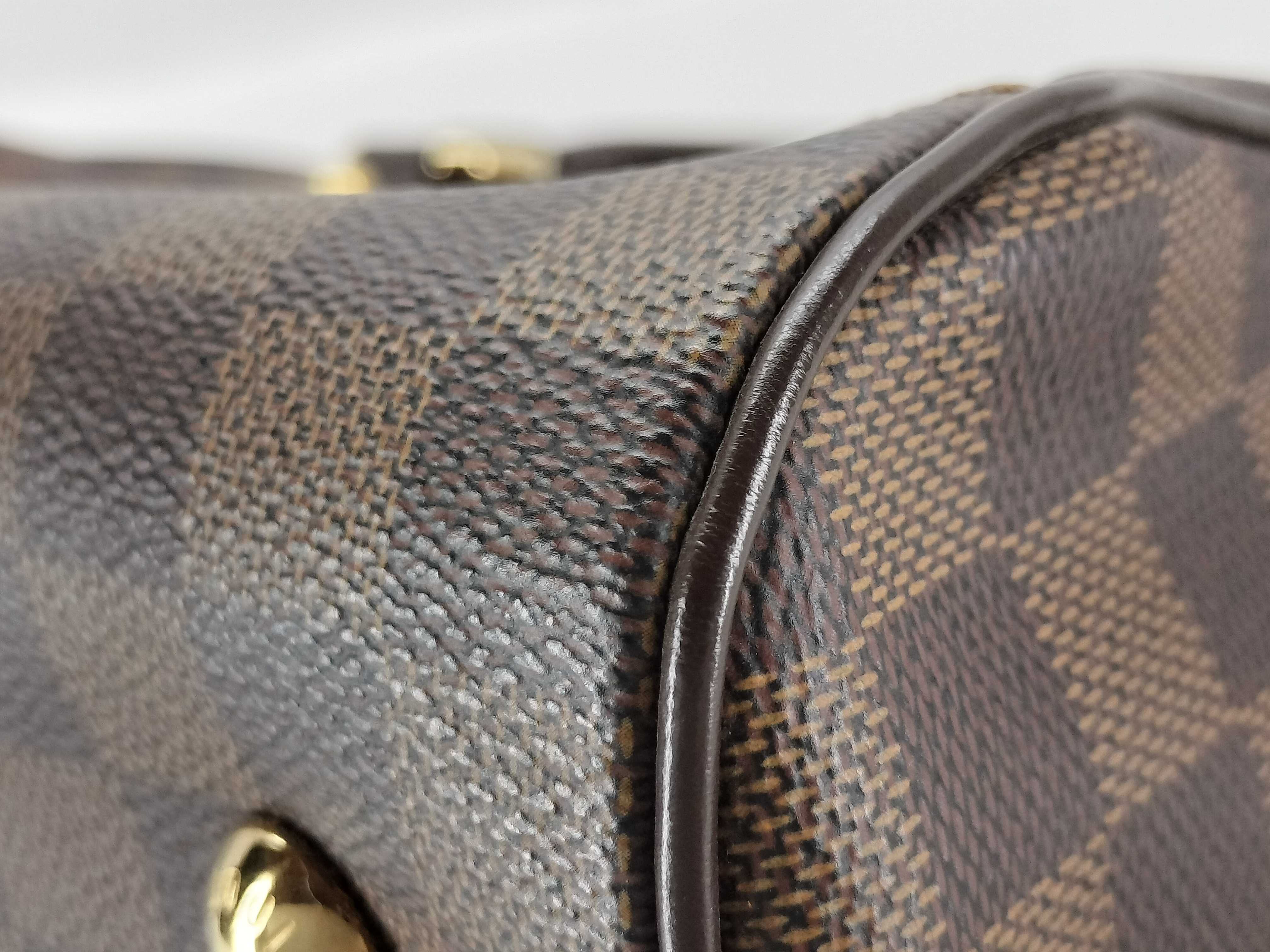 Damier ID- Canvas Duomo Handbag 32cm GHW Handbag — view 6