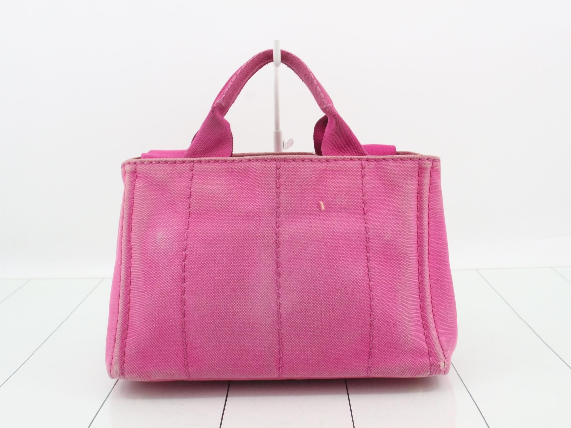 Canapa Mini 2-Way Handbag, Pink — view 2