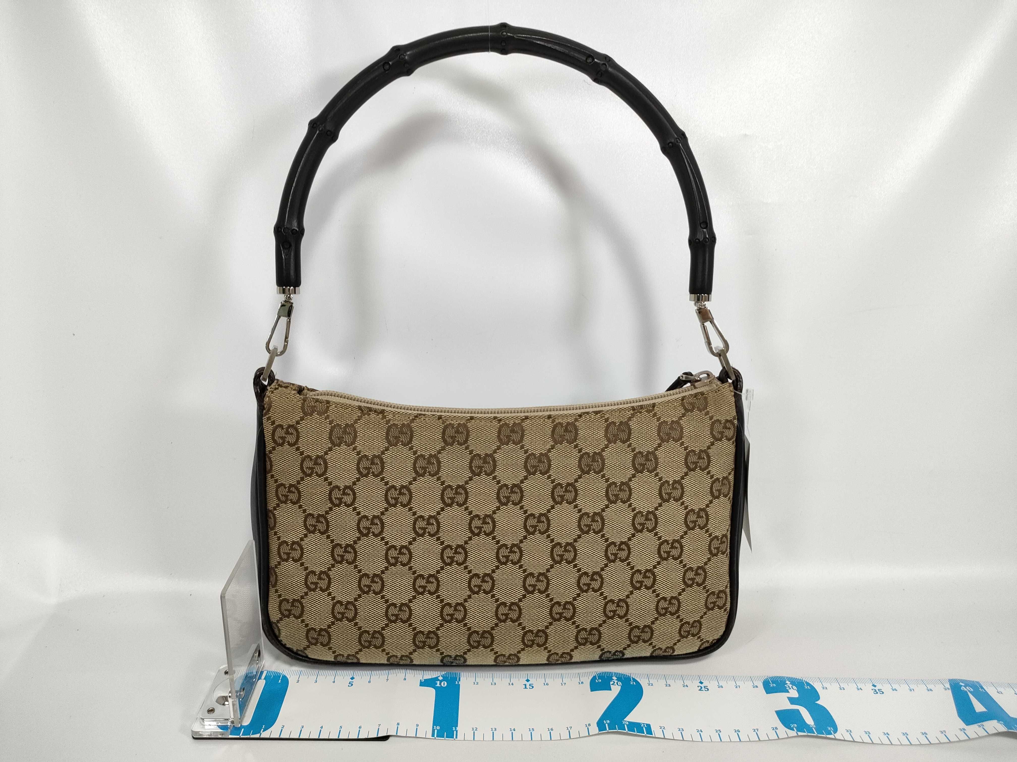 Bamboo 001 3865 GG Canvas Bag Shoulder Bag — view 2