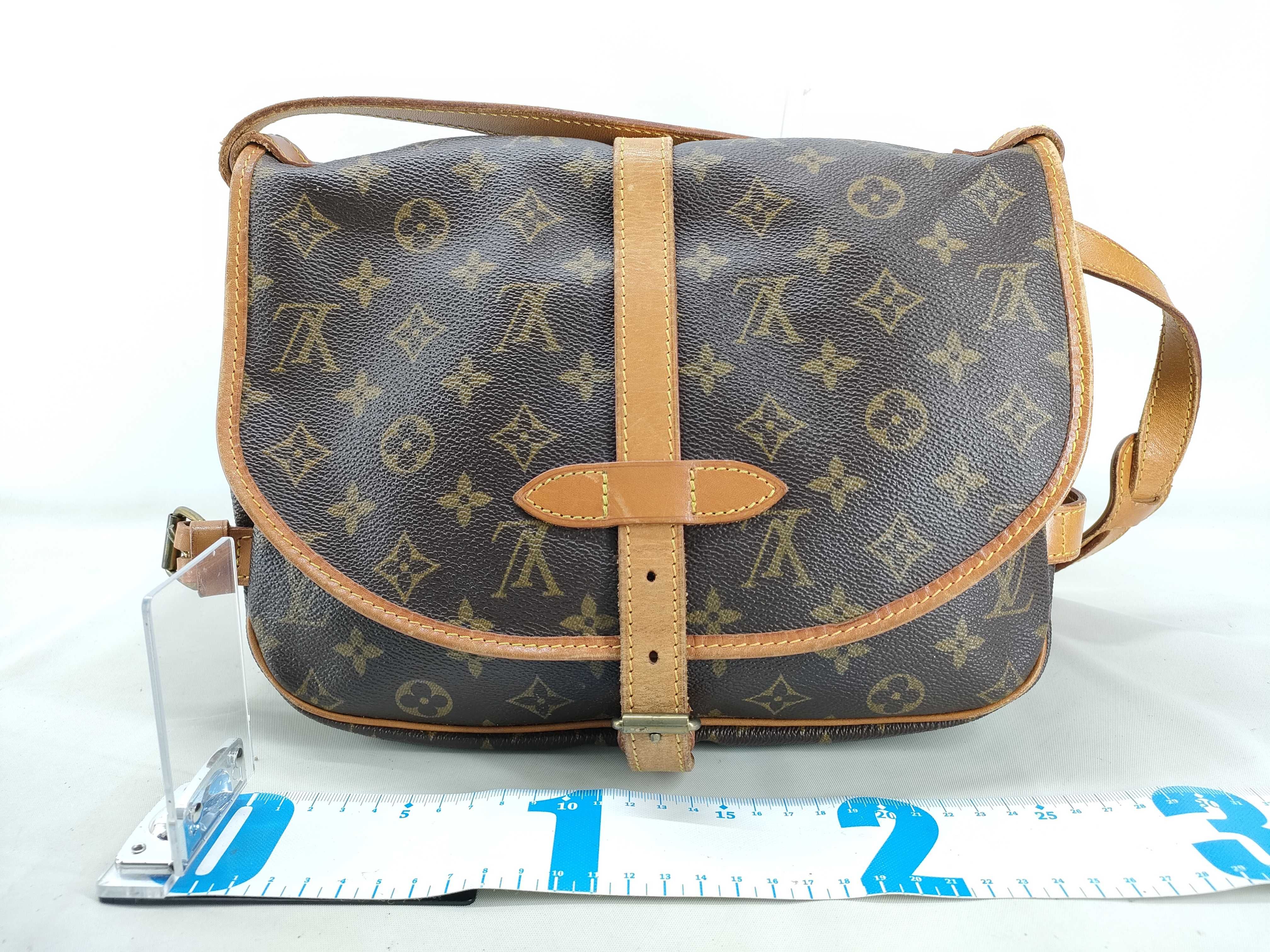 Monogram Saumur 30 Shoulder Bag Brown M42256 AR0931 Shoulder Bag — view 2