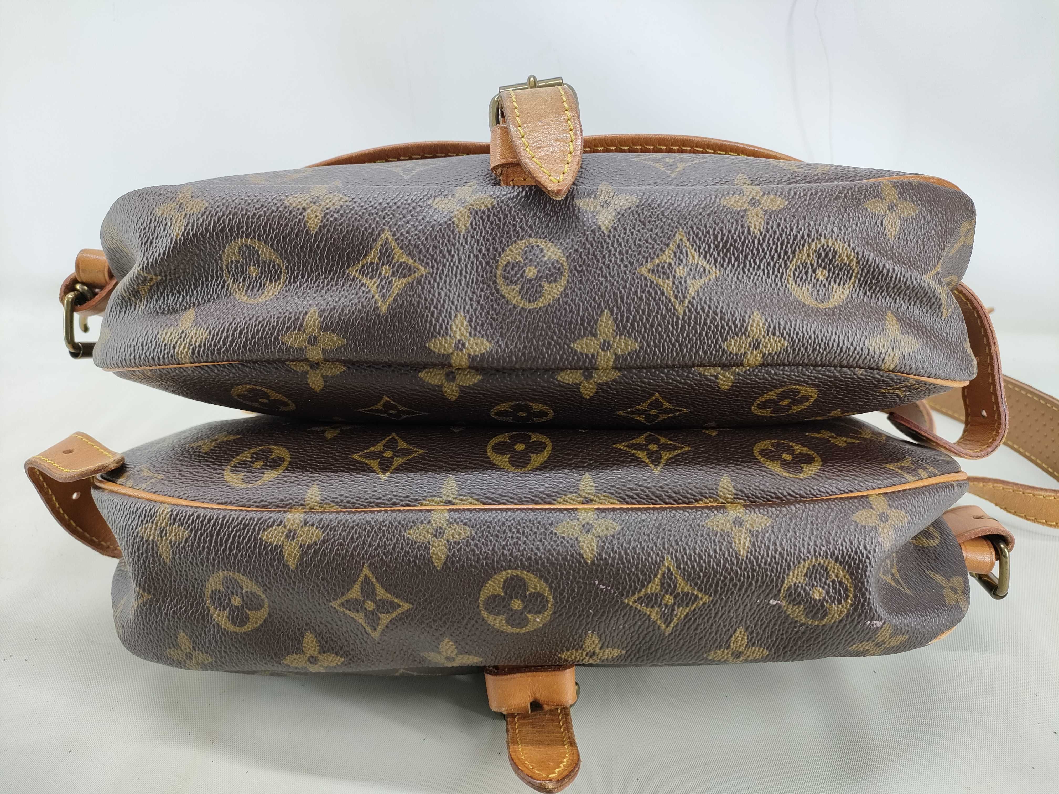 Monogram Saumur 30 Shoulder Bag Brown M42256 AR0931 Shoulder Bag — view 3
