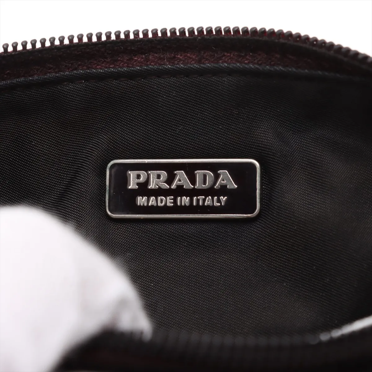Tessuto Nylon Handbag Black — view 8