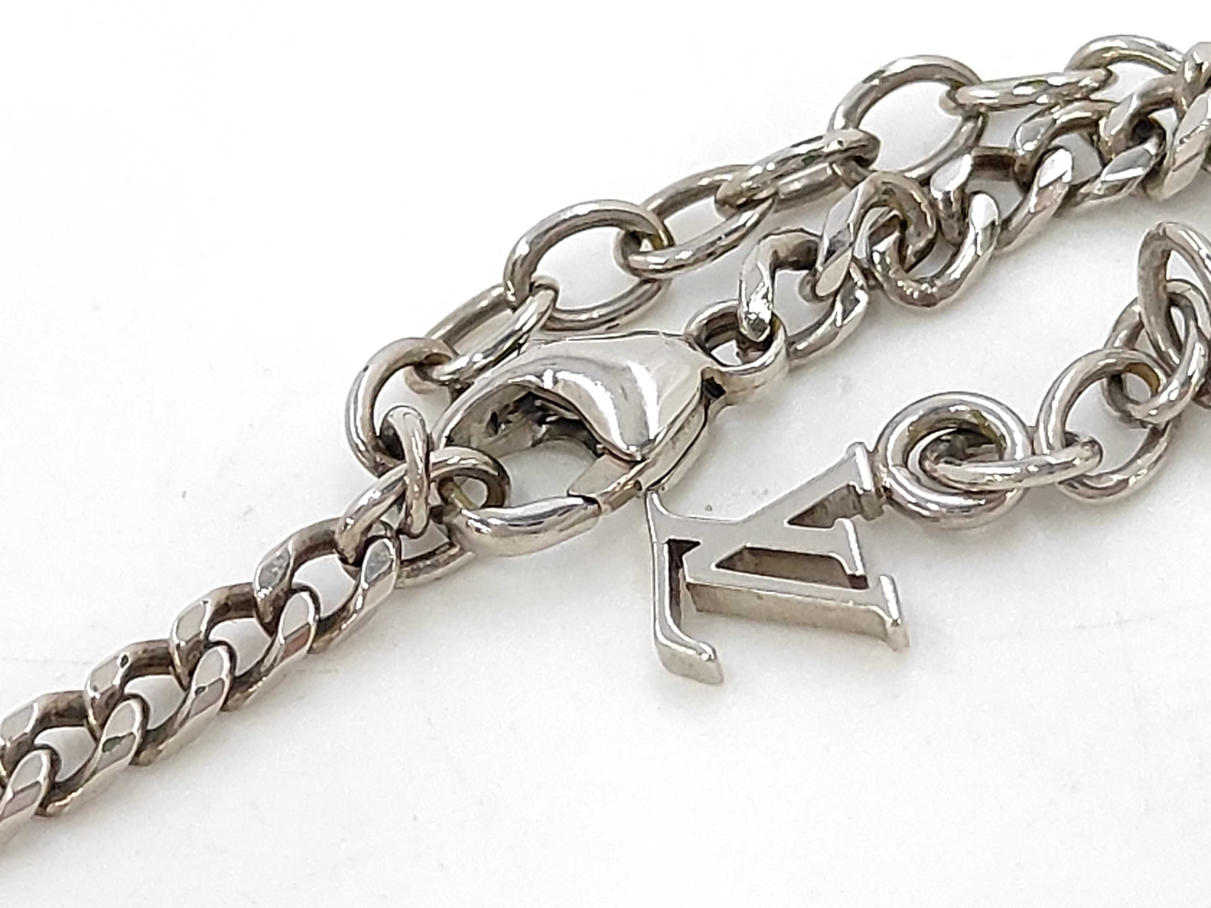 Collier LV Sunrise Silver Necklace — view 5
